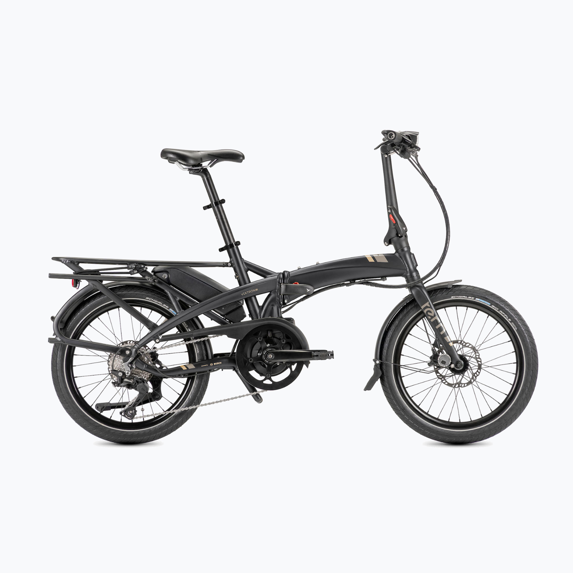 Skladací elektrický bicykel Tern Vektron S10 Performance 400 Wh l čierny (Vektron S10 Performance)