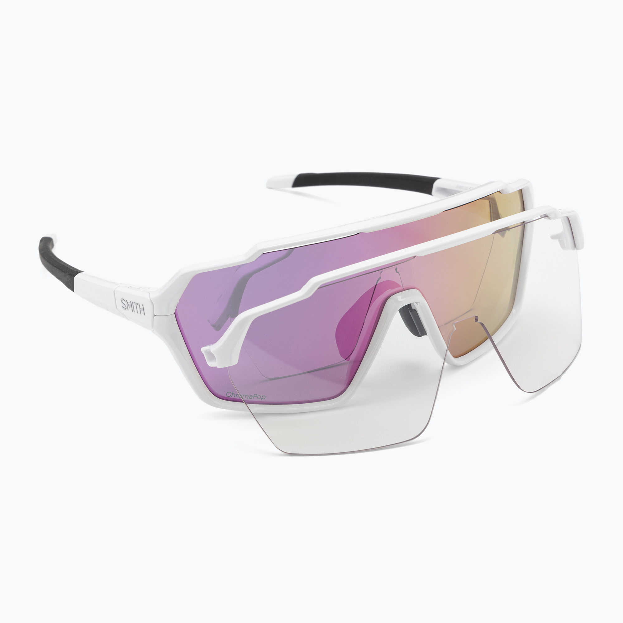 Slnečné okuliare Smith Shift MAG white/chromapop violet mirror