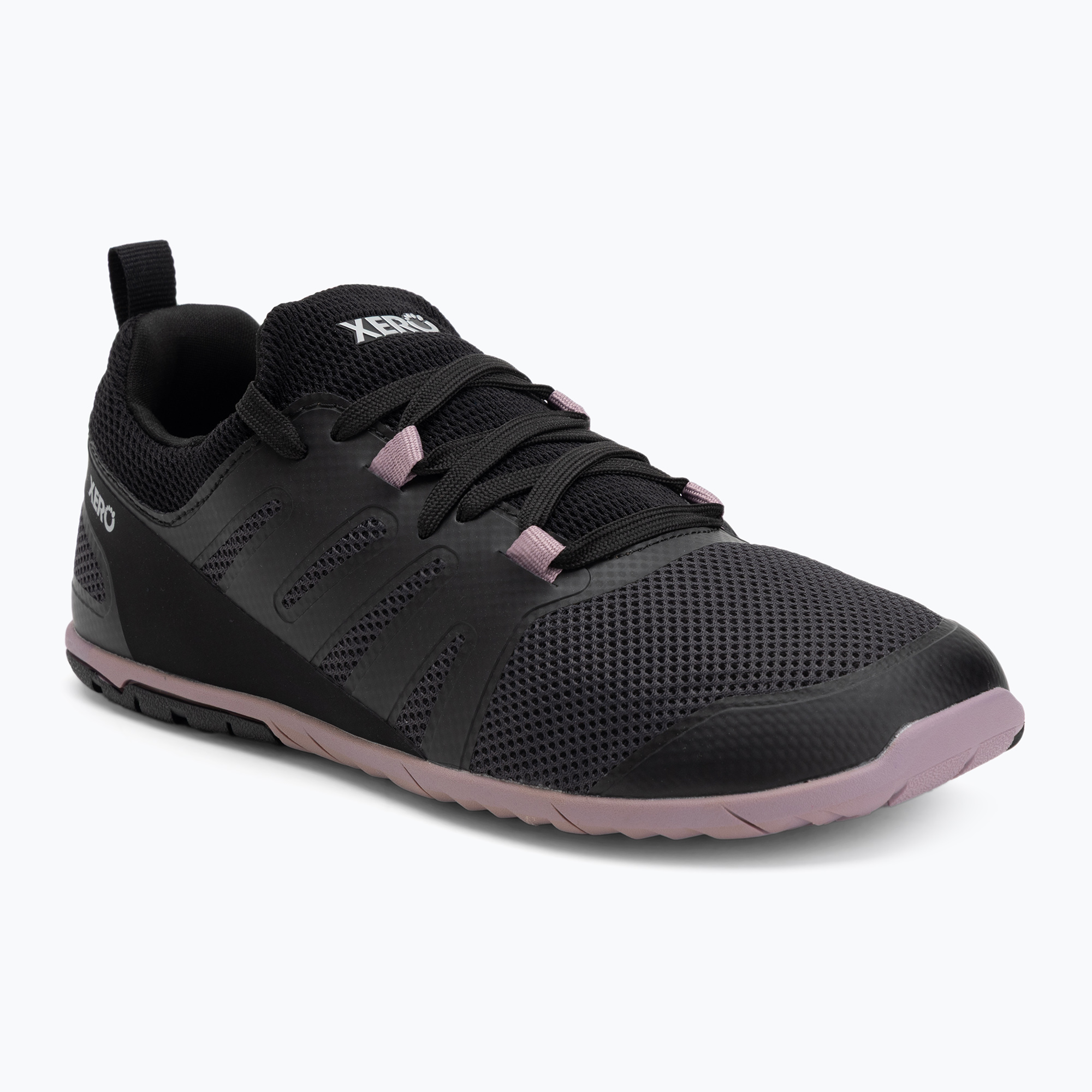 Dámska barefoot obuv Xero Shoes Forza Runner black/elderberry (Forza Runner FRW-BEB)