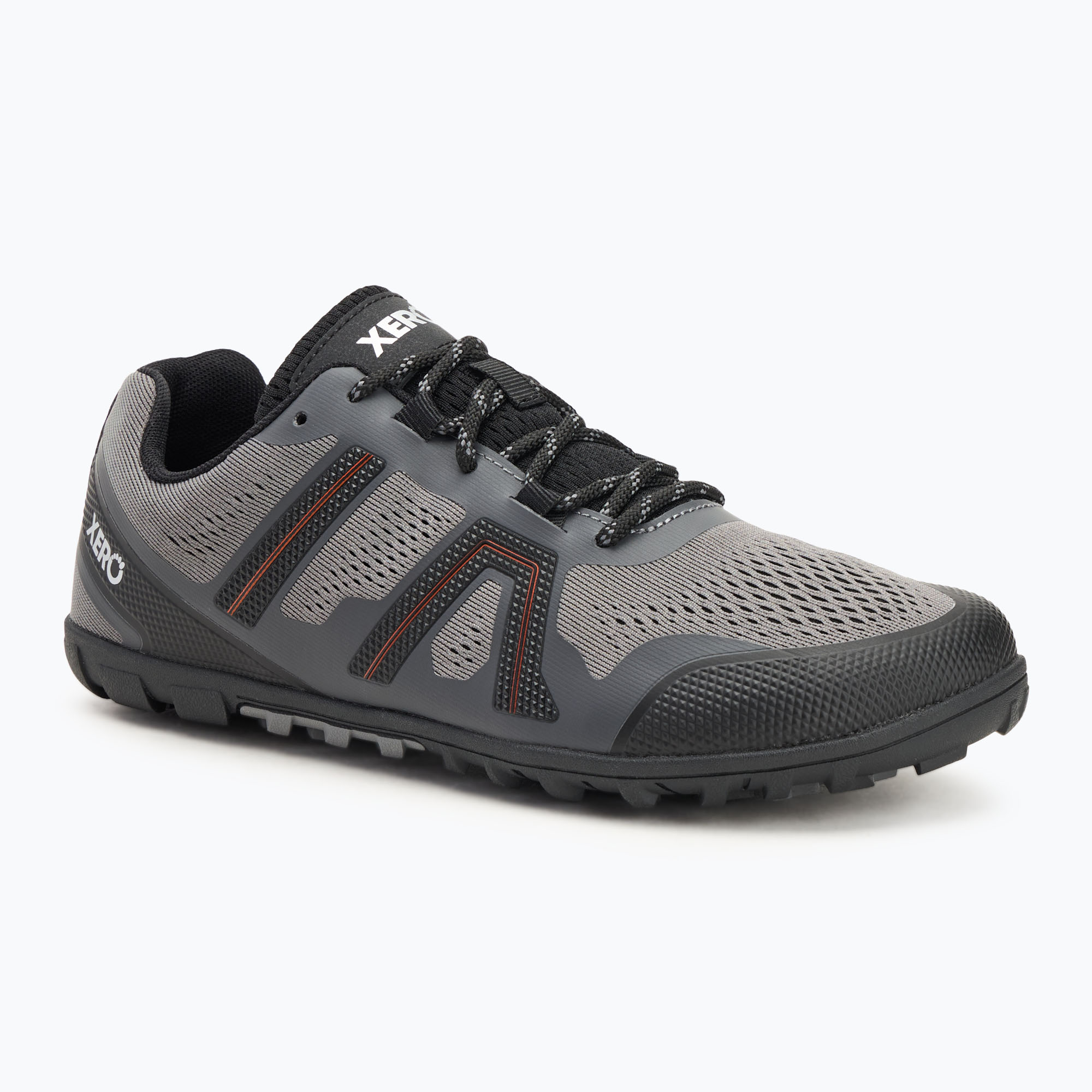 Pánska barefoot obuv Xero Shoes Mesa Trail II steel gray / orange
