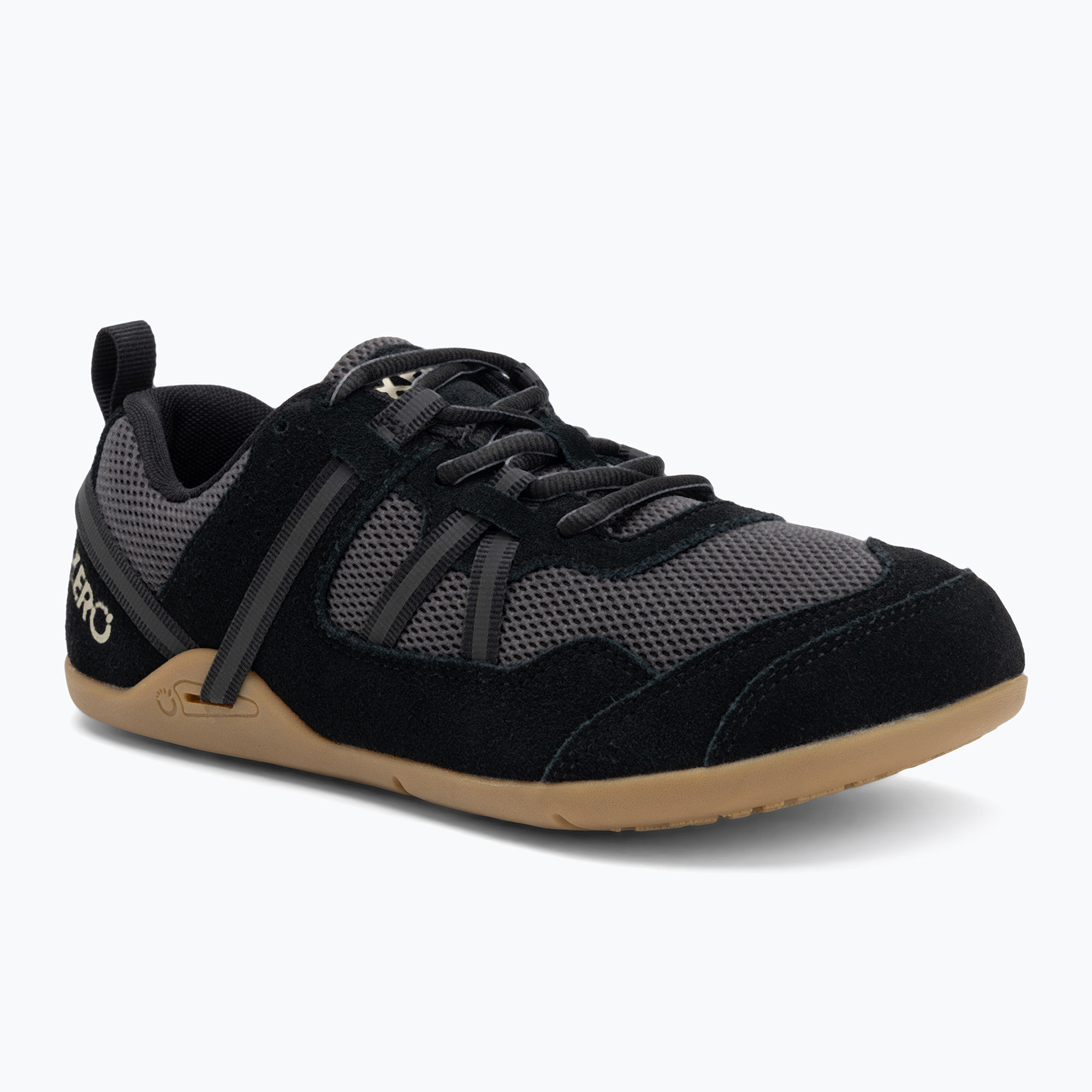 Dámske barefoot topánky Xero Topánky Prio Suede black asphalt (Prio Suede PSW-BLA)