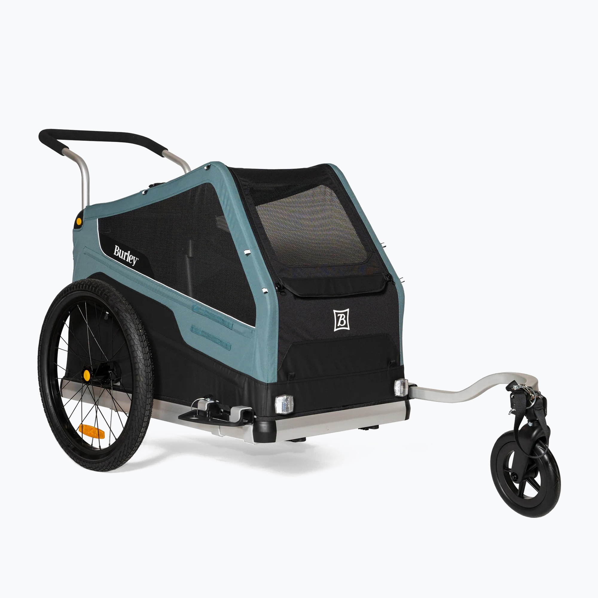Burley Bark Ranger príves na bicykel pre psov čierno-modrý 947106