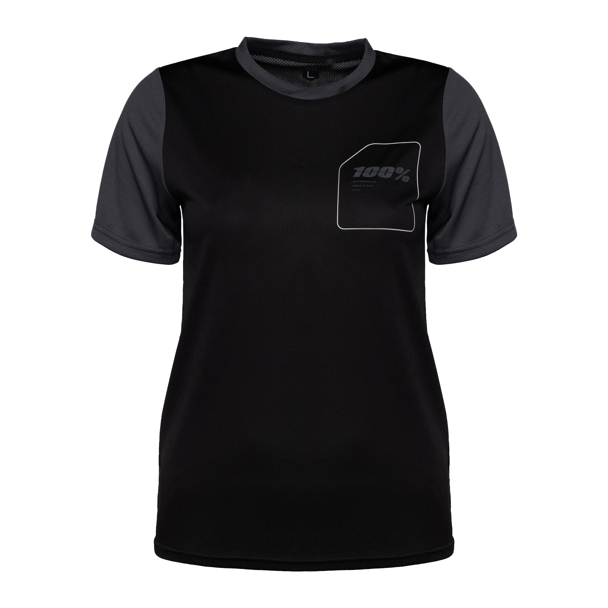 Detský cyklistický dres 100% Ridecamp Youth Jersey SS black STO-46401-181-04 (Ridecamp Youth 46401-181)