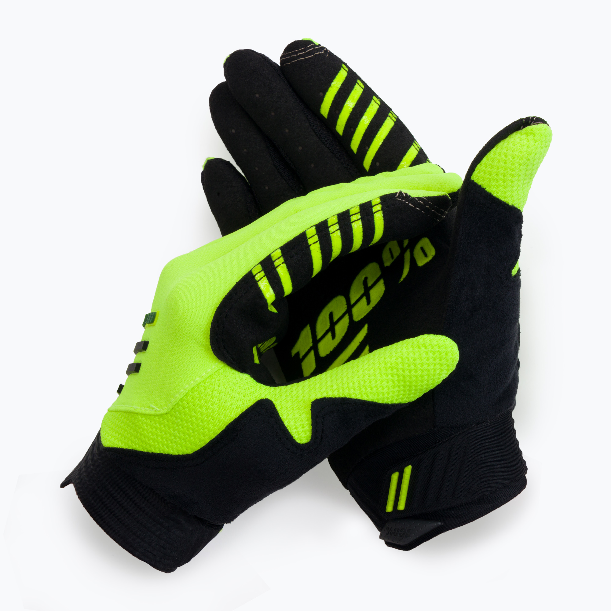 Cyklistické rukavice 100% R-Core žlté STO-10017-004-10 (R-Core 10017-004-11)