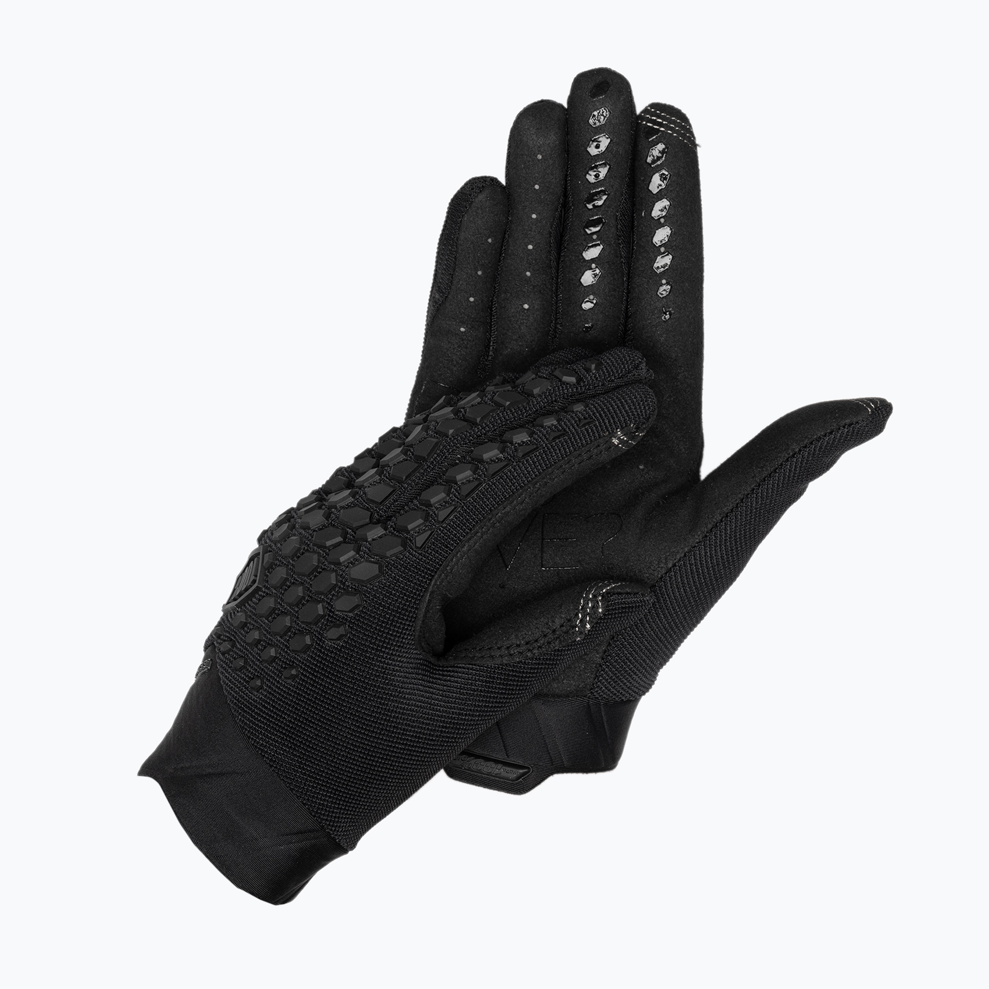 Rukavice cyklistické 100% Geomatic black/charcoal (Geomatic 10026-00002)