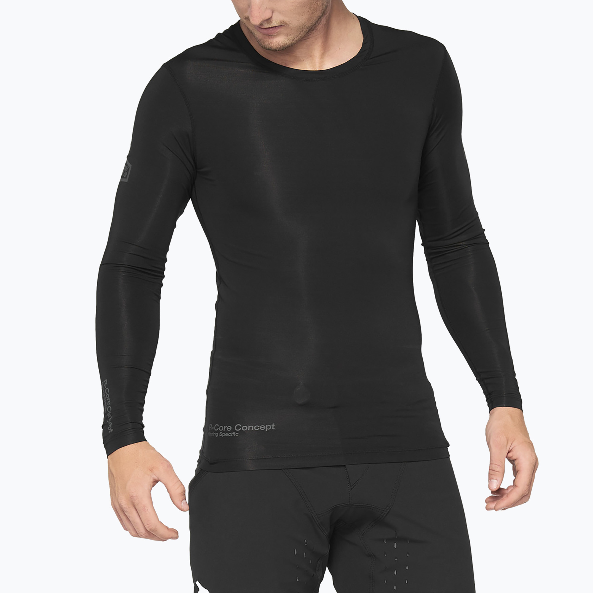 Pánsky cyklistický longsleeve 100% R-Core Concept black (R-Core Concept 40004-00002)
