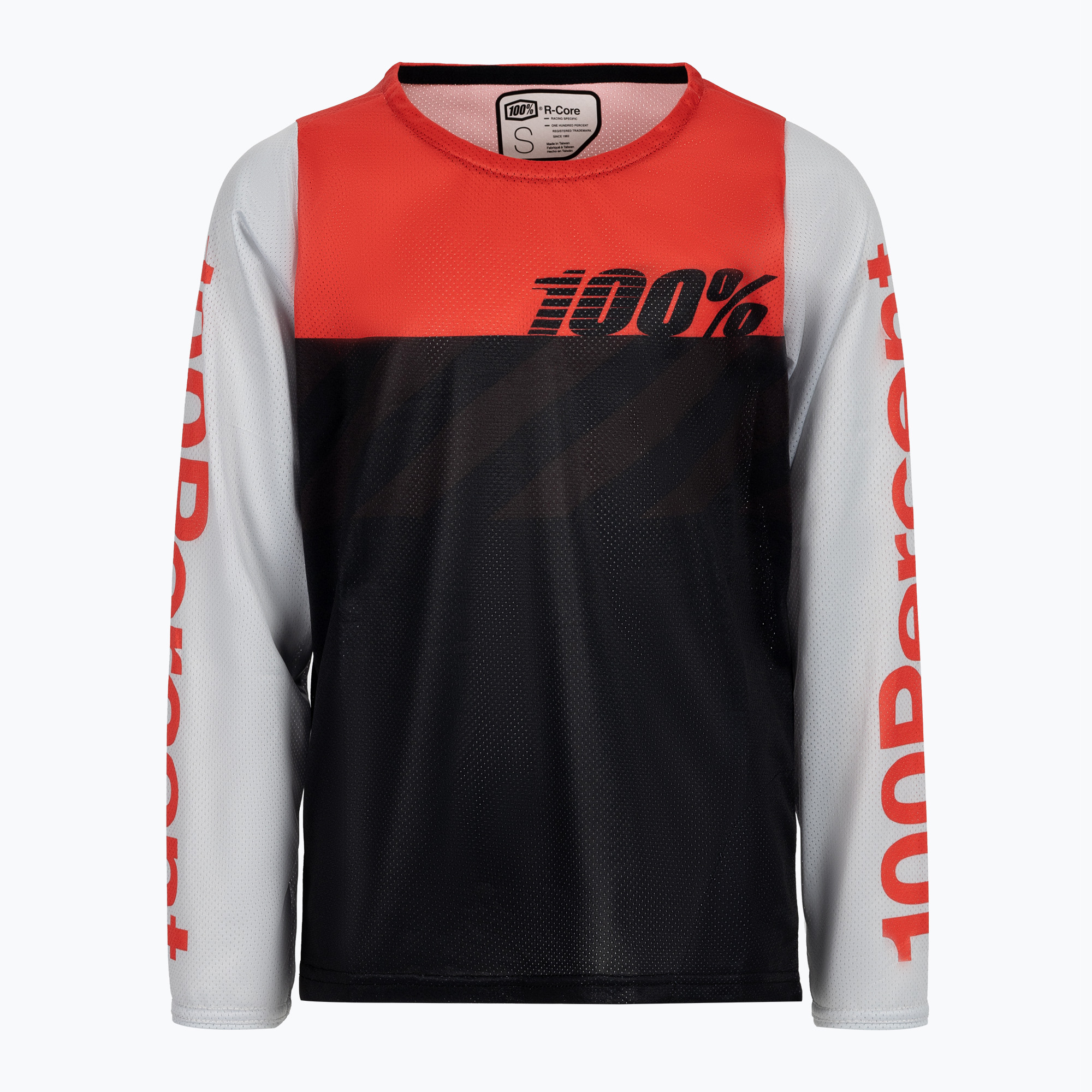 Detské tričko 100% R-Core LS čierne STO-40008-00000 (R-Core Youth 40008-00003)