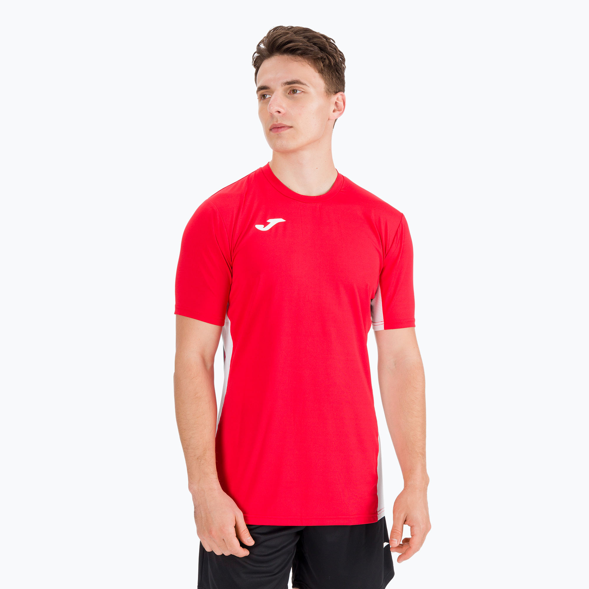 Joma Superliga pánske volejbalové tričko červeno-biele 101469