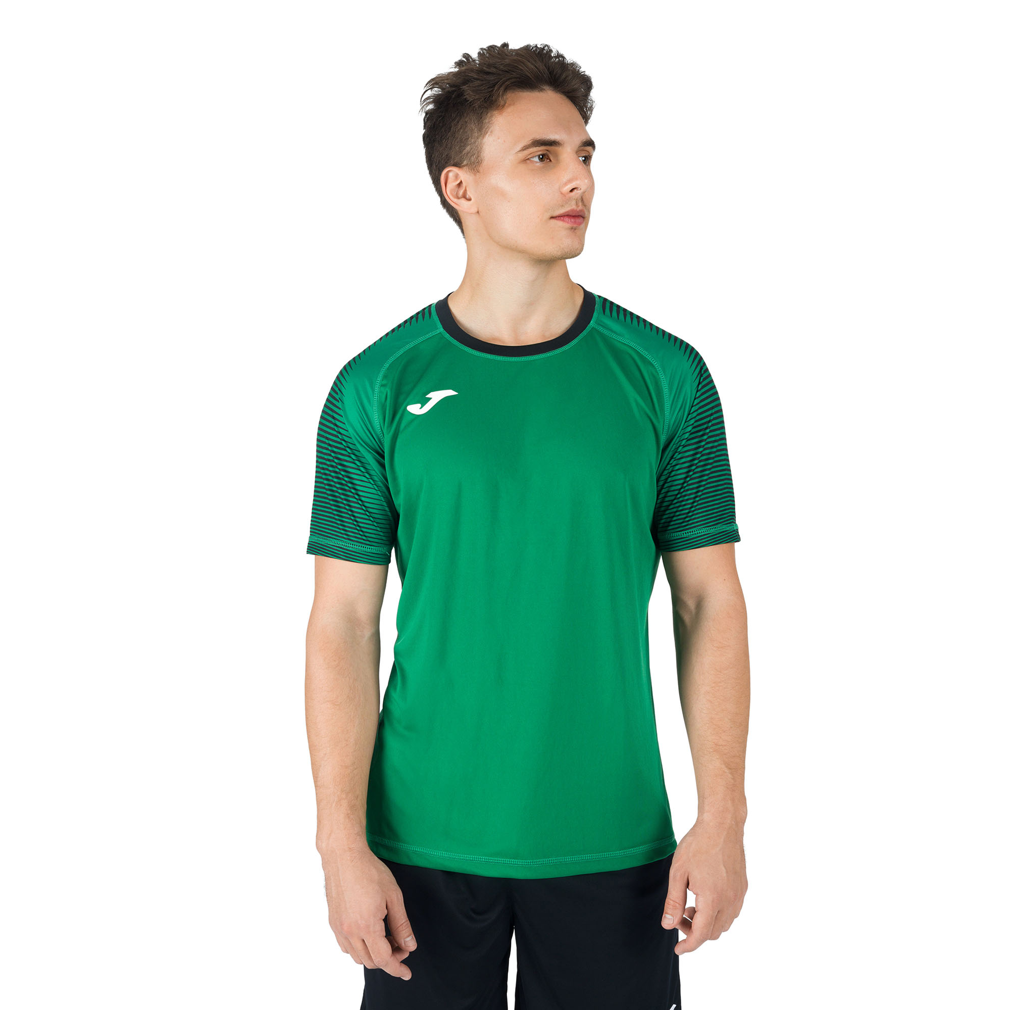 Pánske futbalové tričko Joma Hispa III zelené 101899