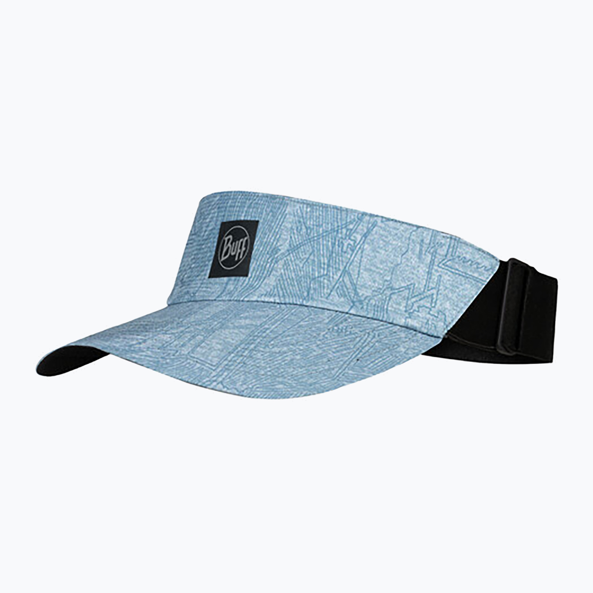 Plavecká čiapka BUFF Go Visor Ellbe steel (Go Visor Ellbe 133546.909.20.00)