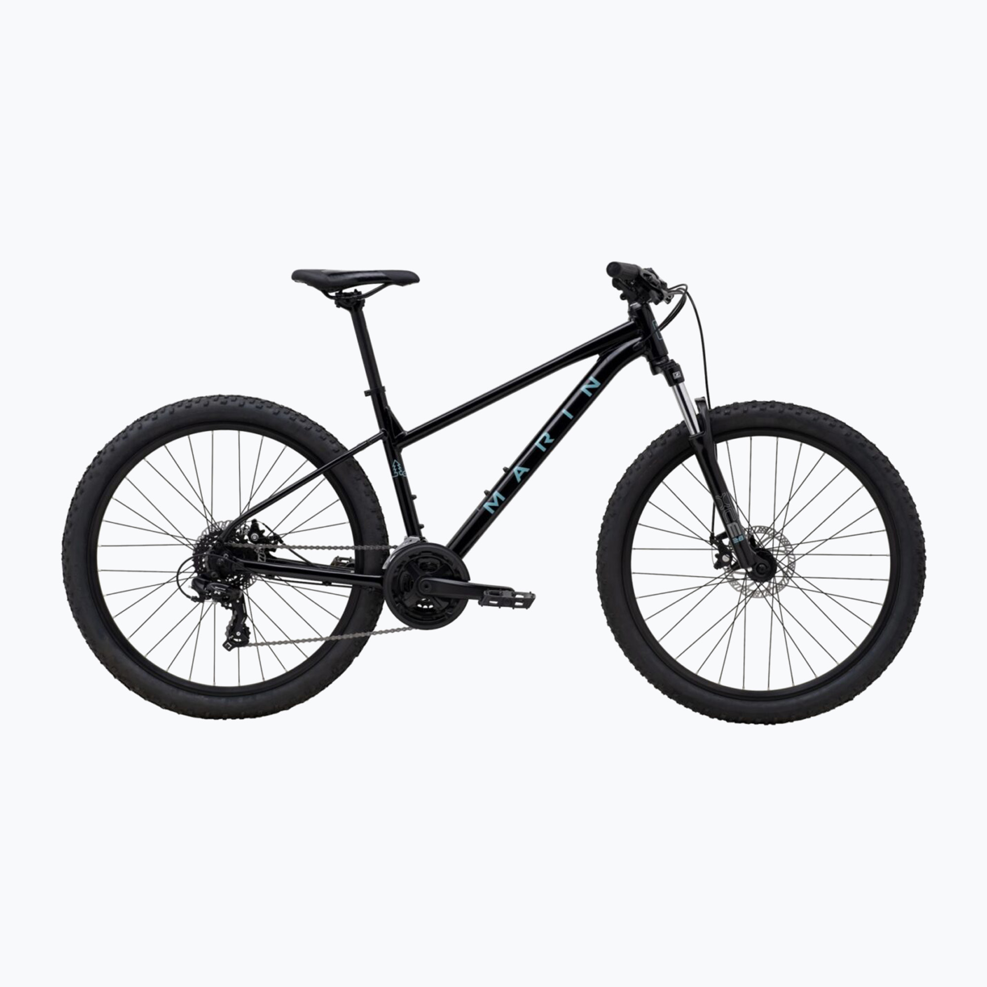 Dámsky horský bicykel Marin Wildcat Trail 1 27.5 W gloss black/glossteal (Wildcat Trail 1 27.5 W 737630003)