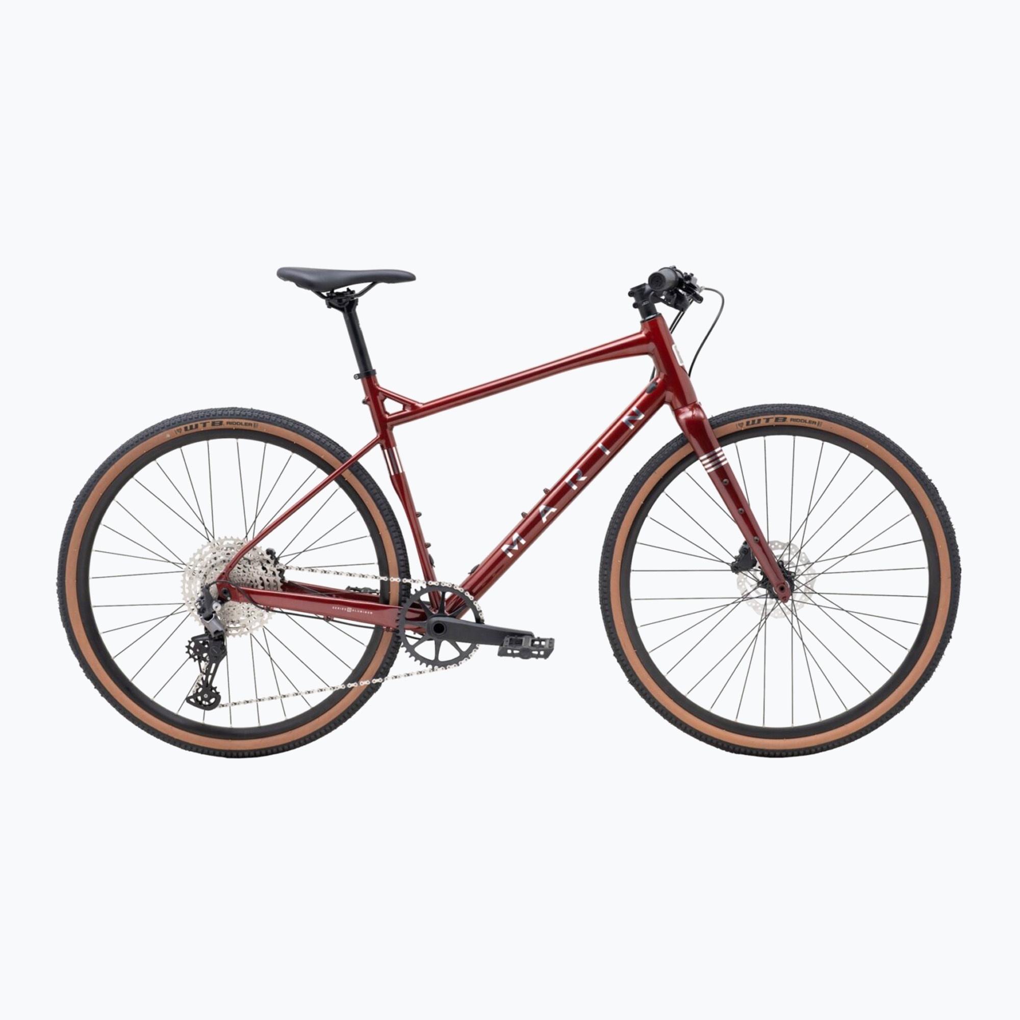 Štrkovací bicykel Marin DSX 2 700C lesklá metalická červená/chróm (DSX 2 700C 737553004)
