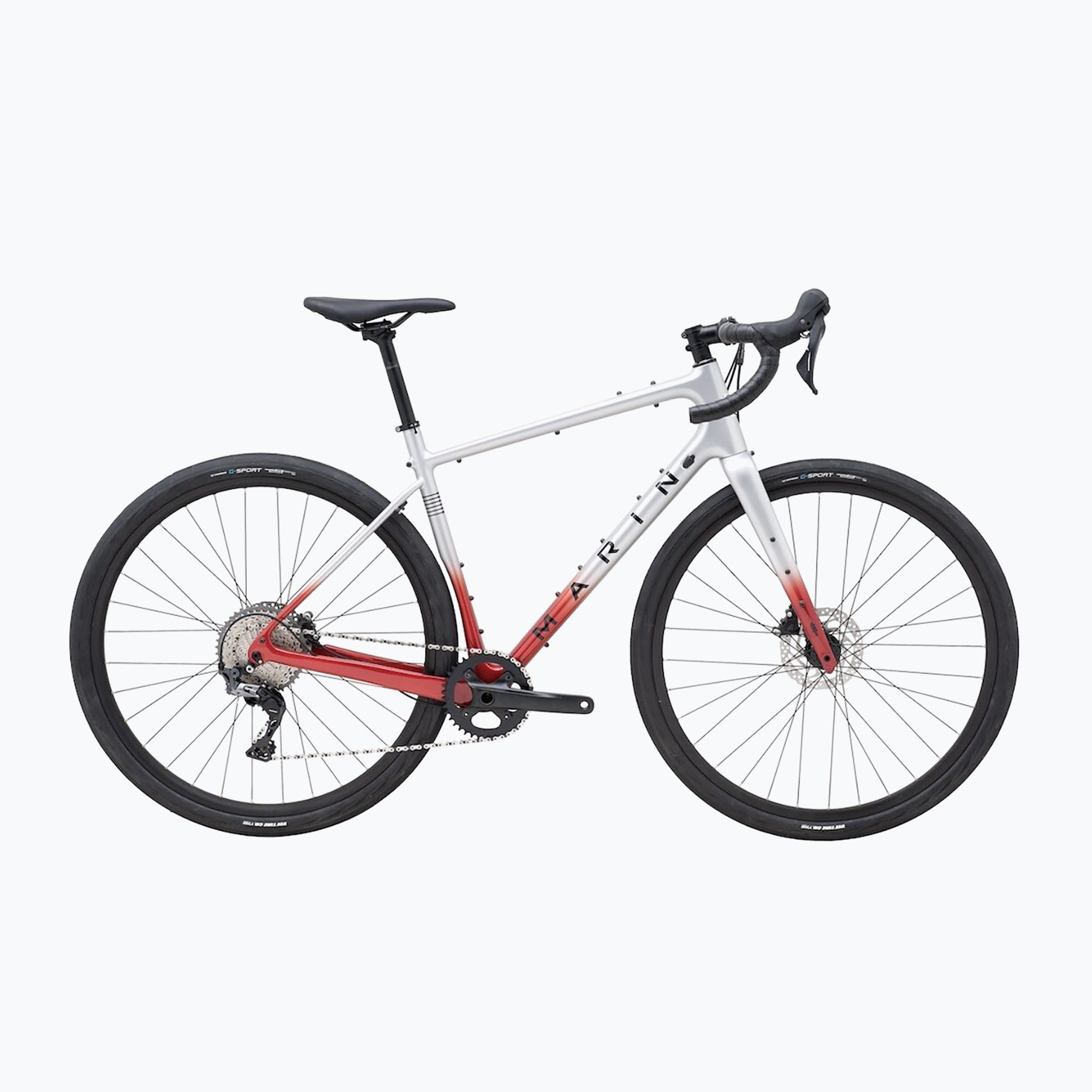 Bicykel Gravel Marin Headlands 1 700C 2024 gloss chrome/chrome red/black (Headlands 1 700C A-2021F-F1-54)