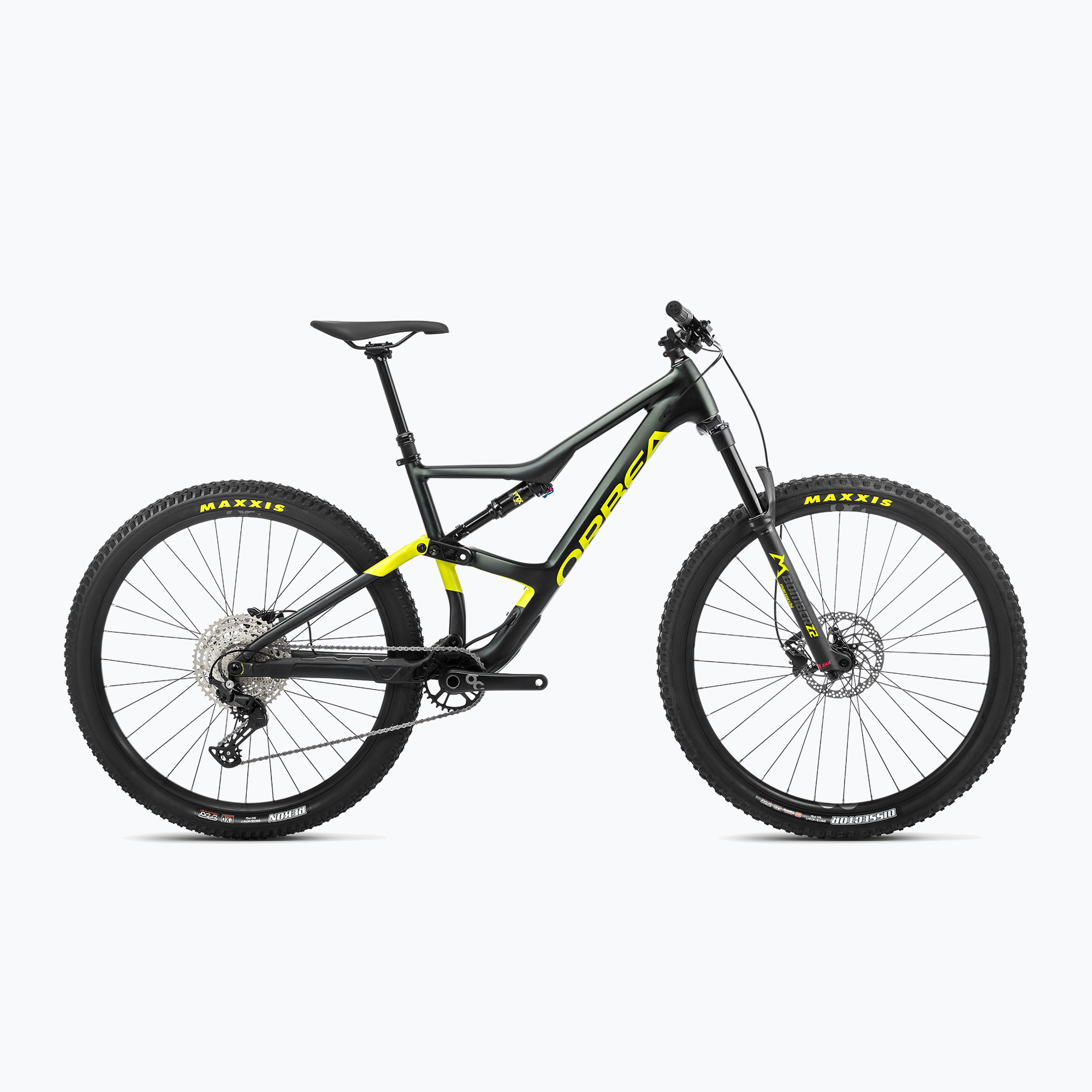 Horský bicykel Orbea Occam H30 2023 metallic dark green/lime green (Occam H30 N25418LO)