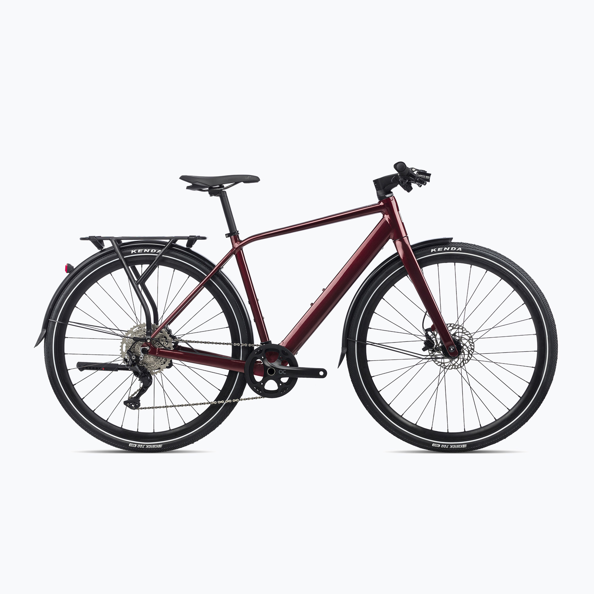 Orbea Vibe H30 EQ 36V 248Wh 2023 metalický tmavočervený elektrický bicykel (Vibe H30 EQ N30749YH)