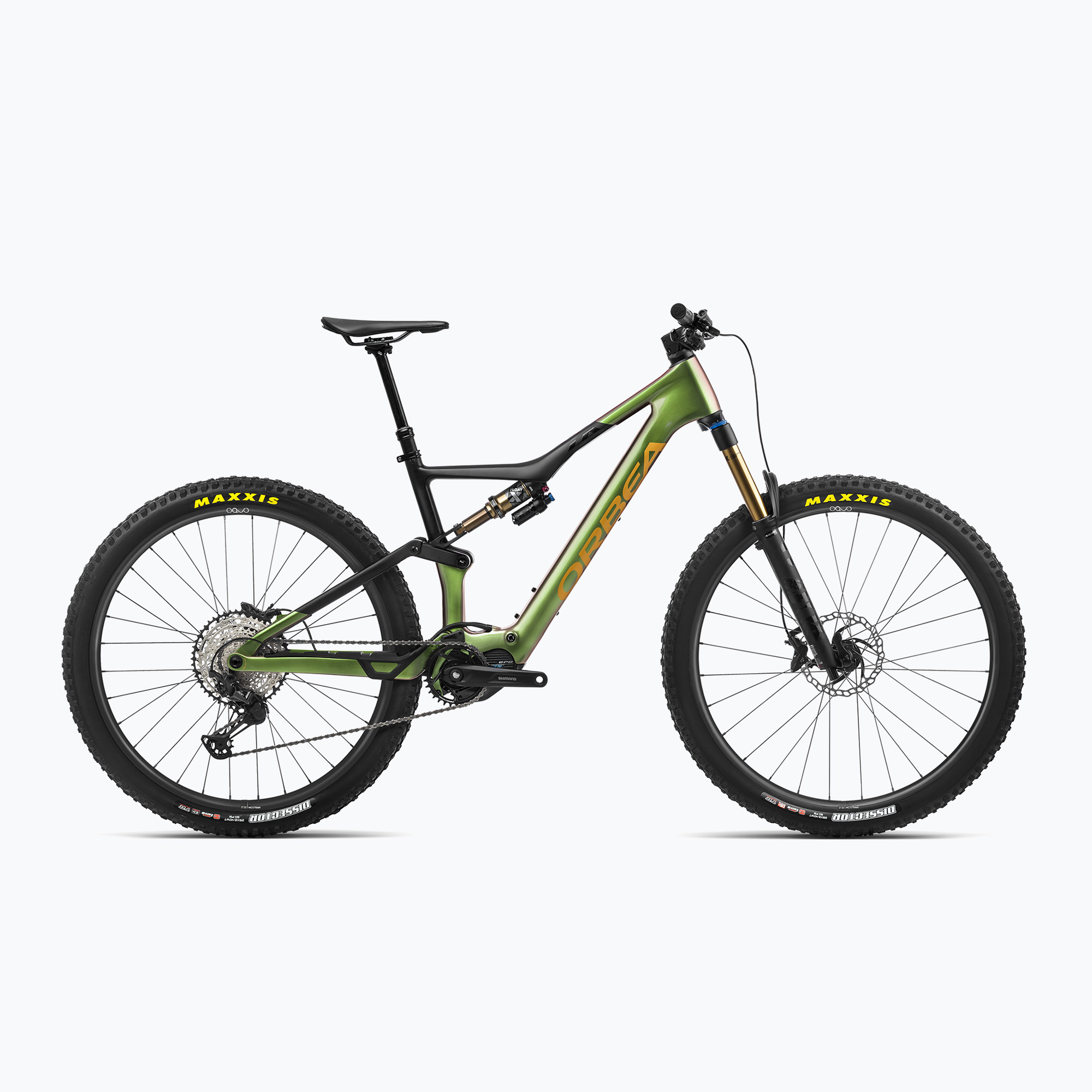 Orbea Rise M10 42V 360Wh 2023 chameleón goblin zelený/čierny elektrický bicykel (Rise M10 N37509V1)