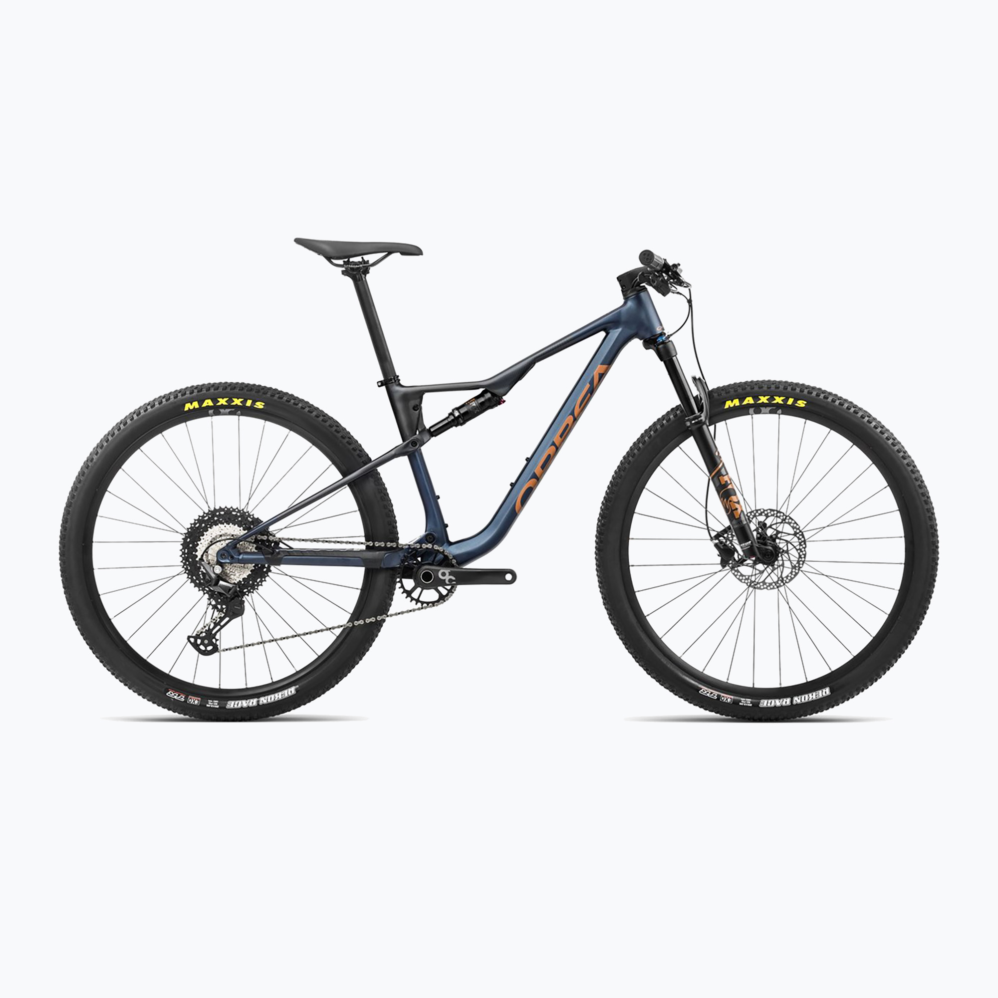 Horský bicykel Orbea Oiz H30 2024 moondust blue / leo orange (Oiz H30 R23009N3)