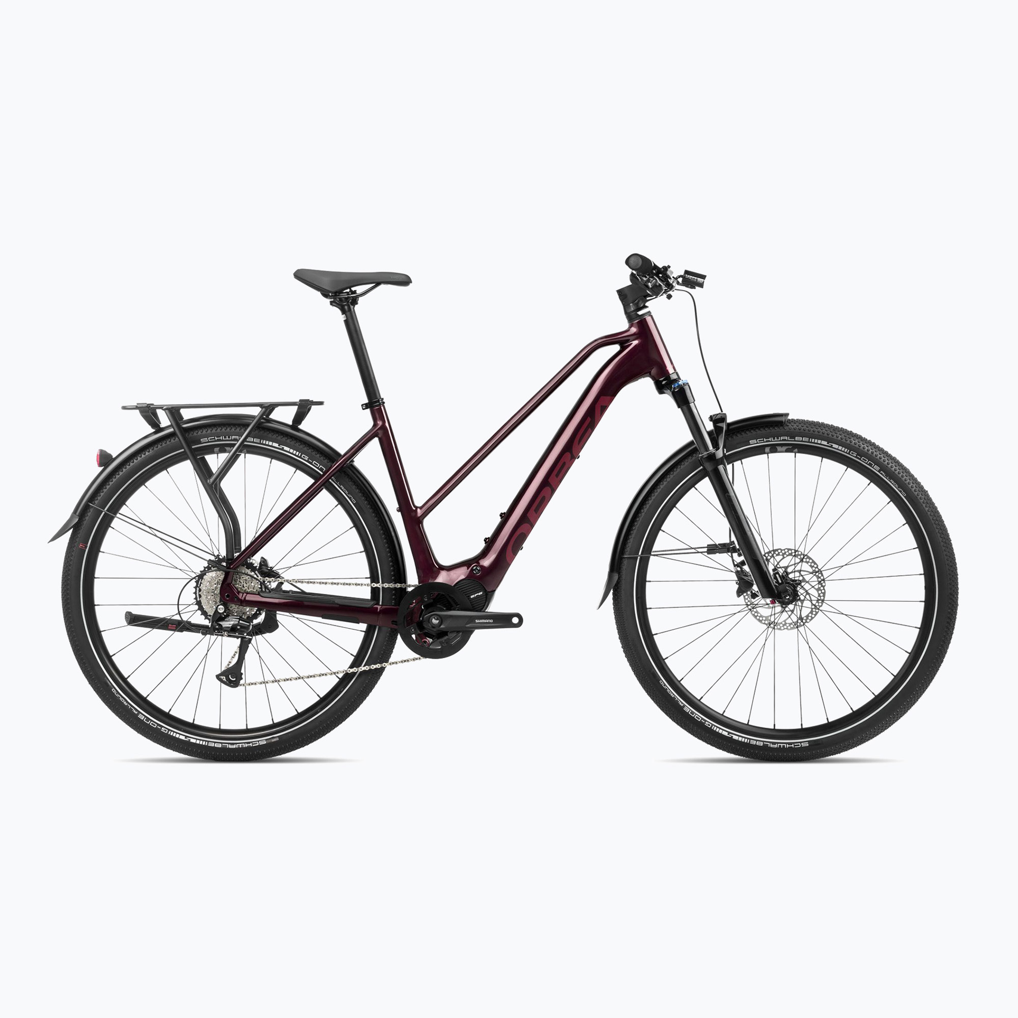 Elektrický bicykel Orbea Kemen Mid 40 540Wh 2024 dark red (Kemen Mid 40 R36518VA)