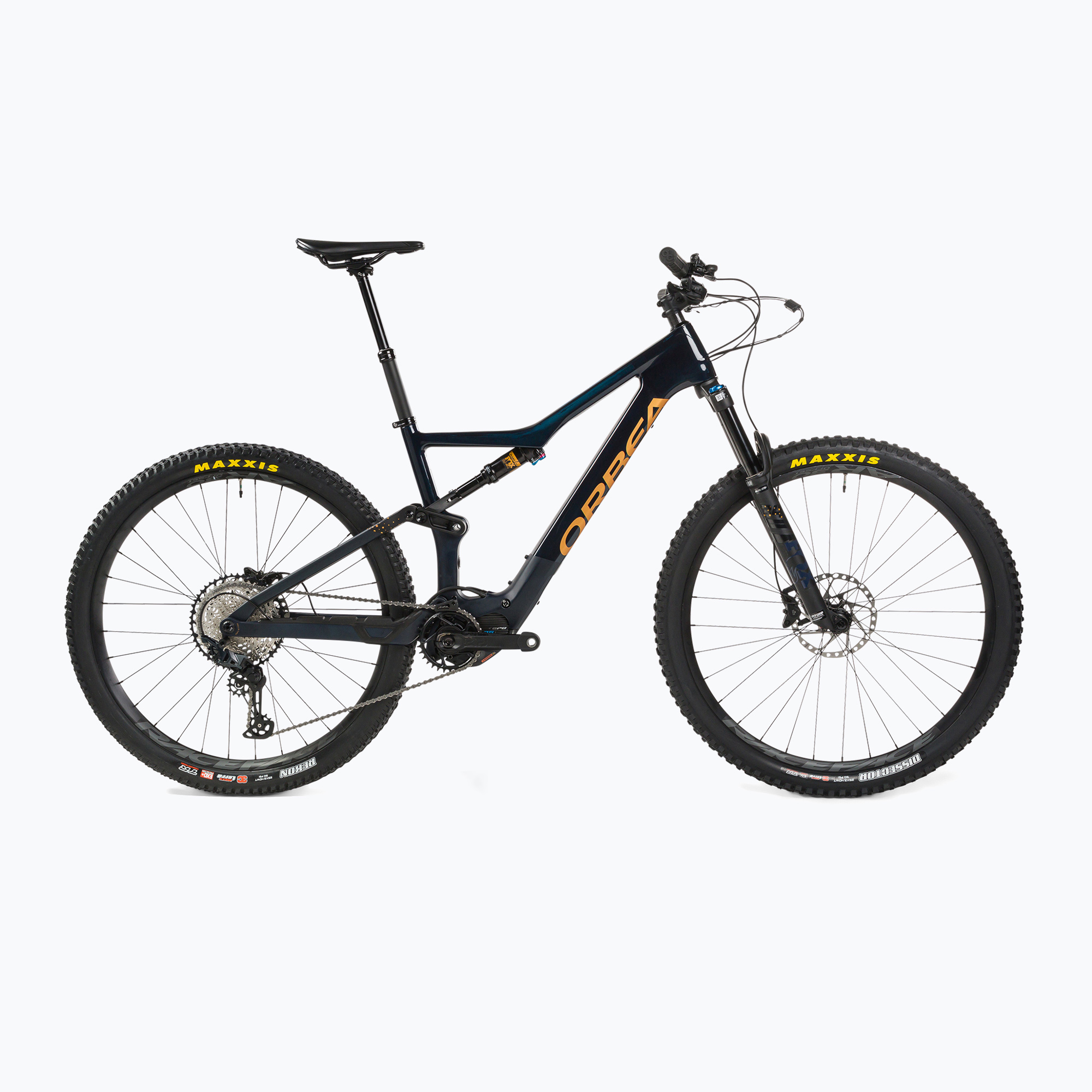 Orbea Rise M20 modro-zlatý elektrický bicykel M36020YX (Rise M20 M36020YX)