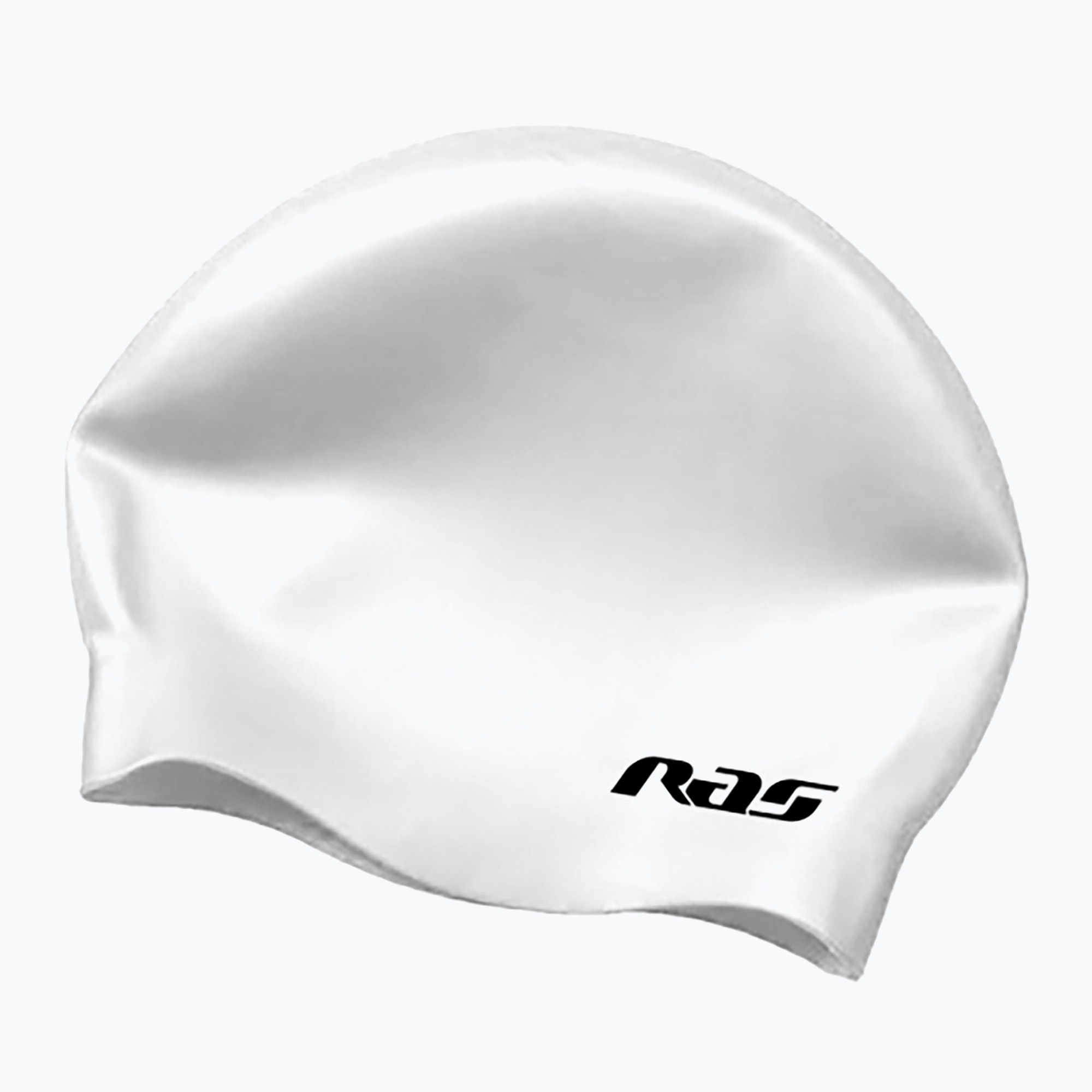 Plavecká čiapka RAS Silicone Volume white