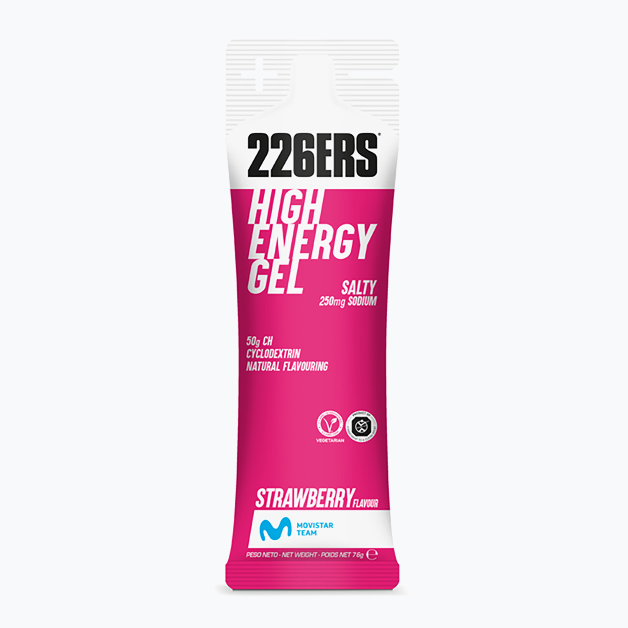 Energetický gél 226ERS vysokoenergetický slaný 76 g slaná jahoda (High Energy Salty 5604)