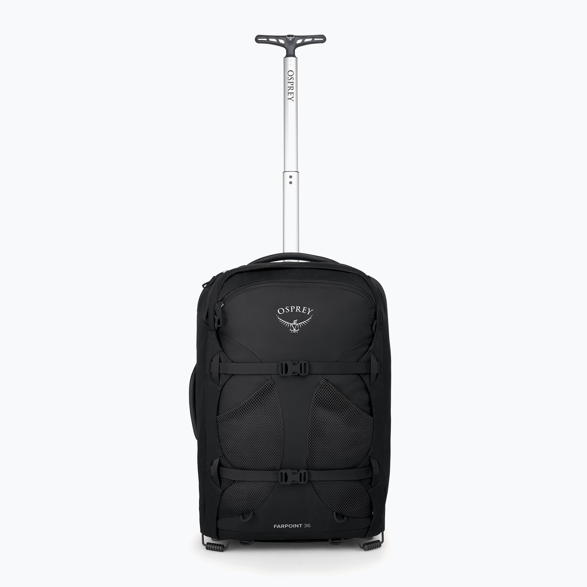 Pánska turistická taška Osprey Farpoint Wheels 36 l black