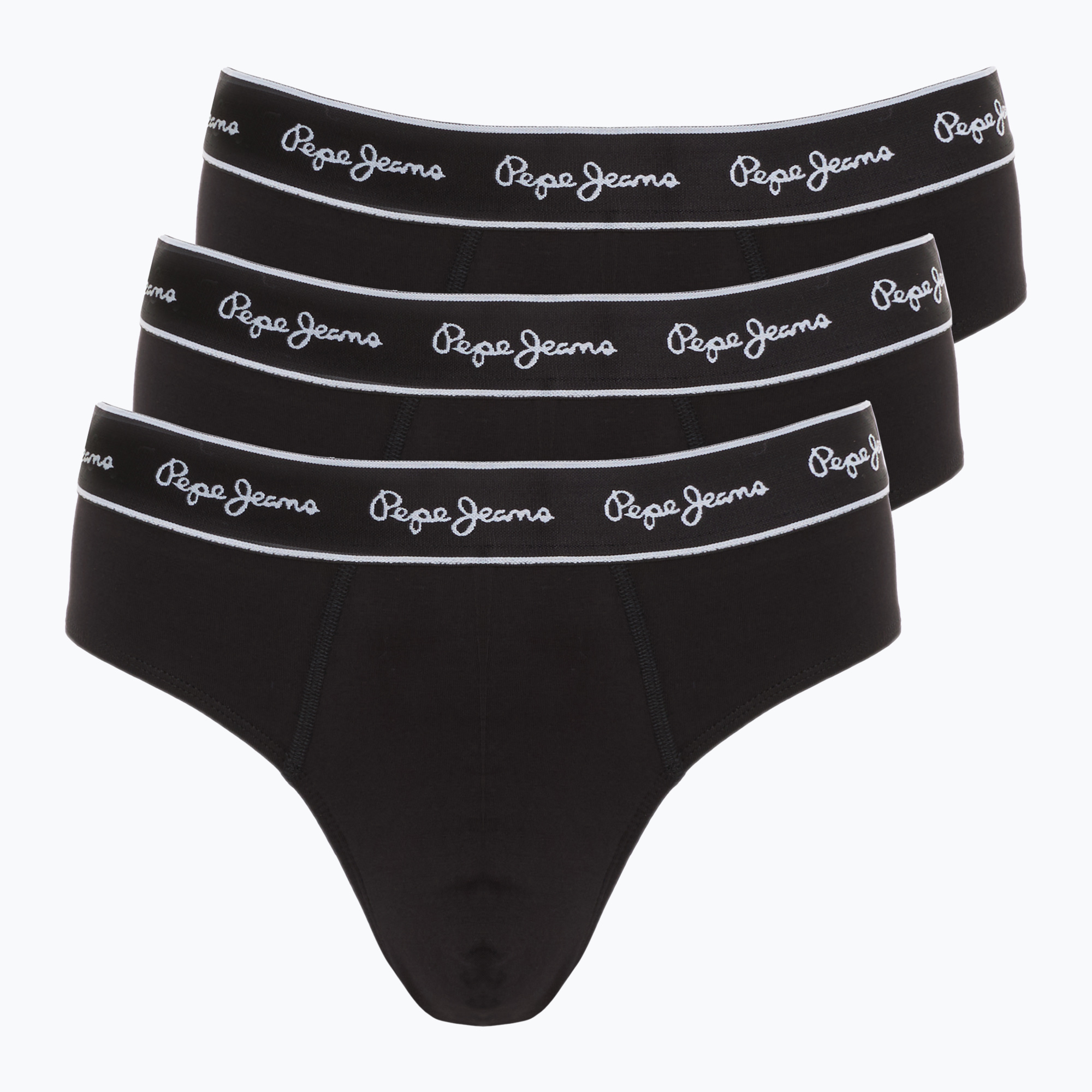 Pánske slipy Pepe Jeans Pepe Bf 3 páry black (Pepe Bf PMU10970)