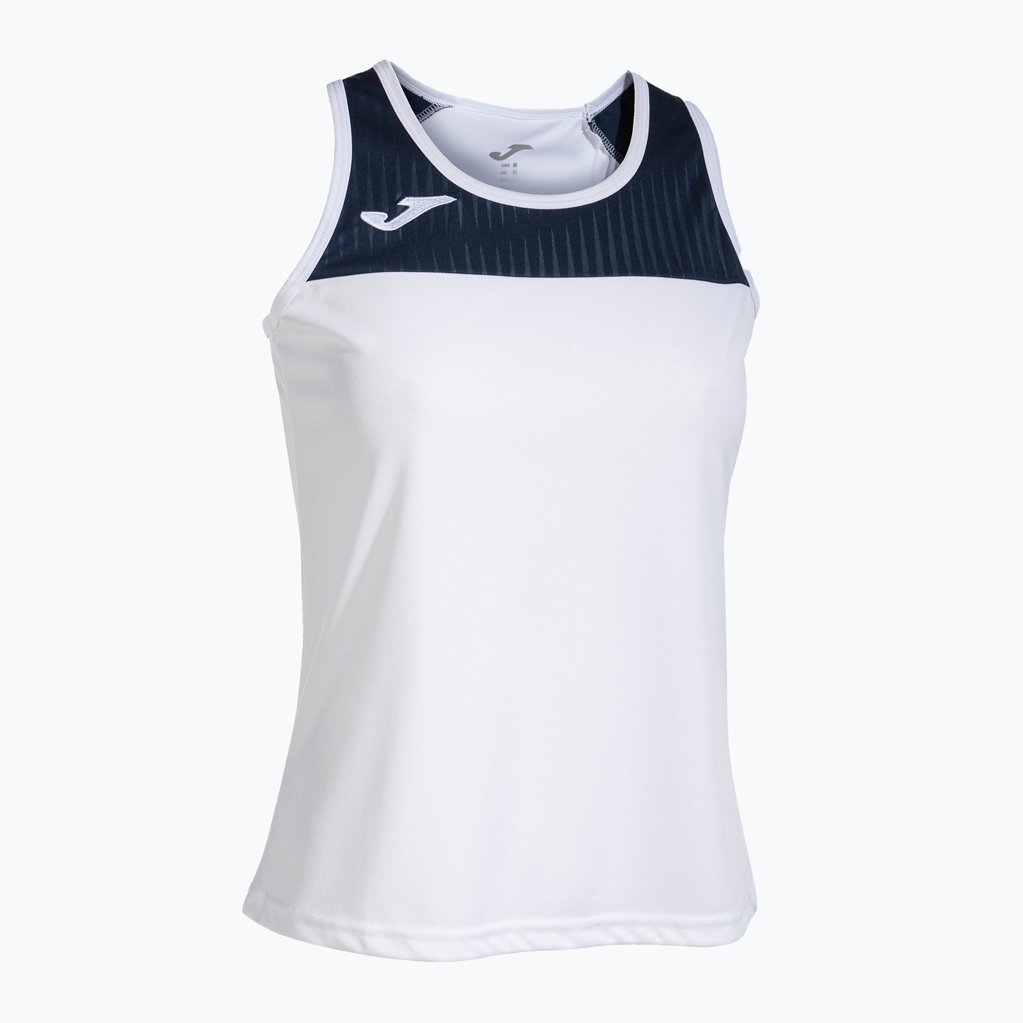 Dámske tenisové tričko Joma Montreal Tank Top white/navy (Montreal Tank Top W901714.203)