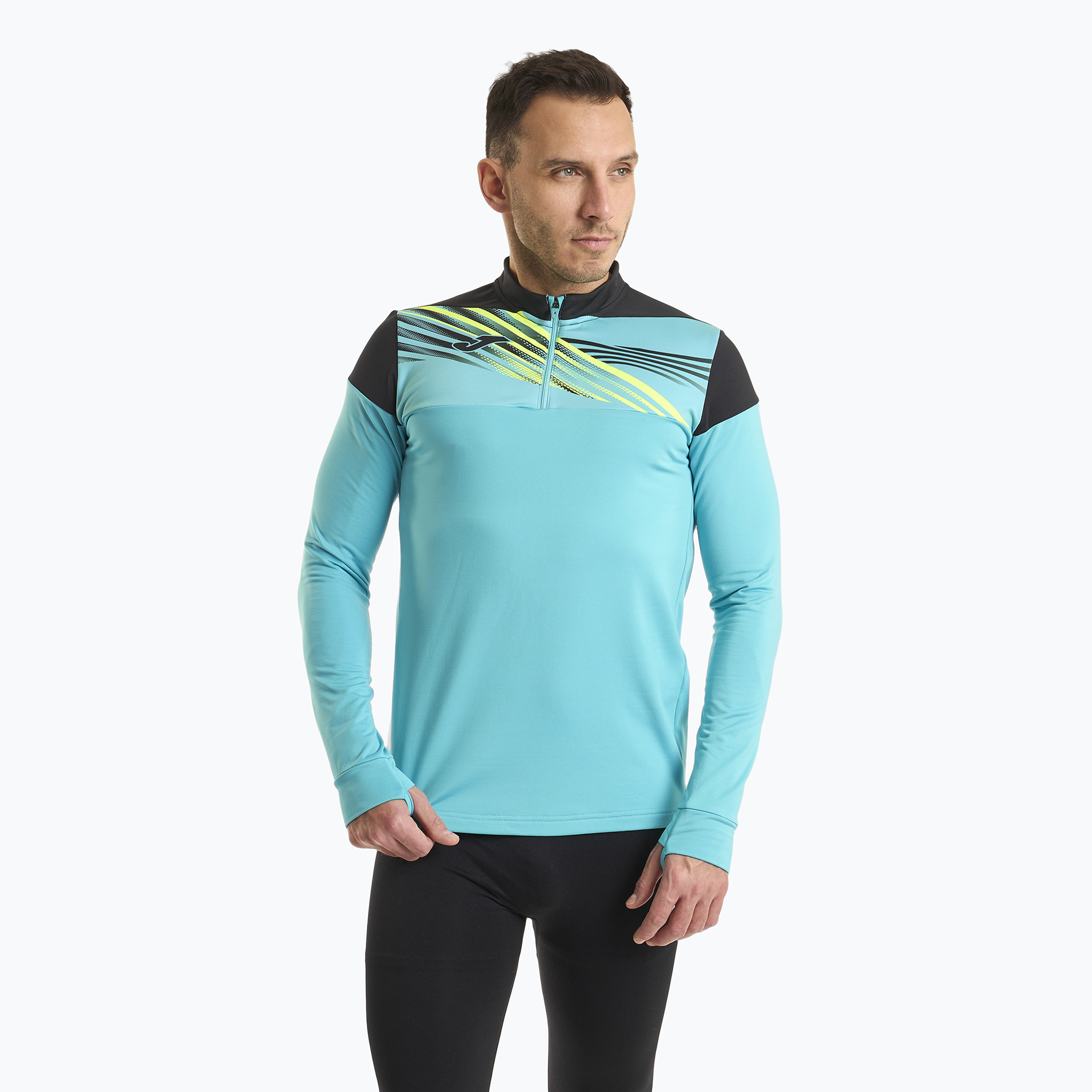 Pánska bežecká mikina Joma Elite X modrá 901810.011 (Elite X 103100)