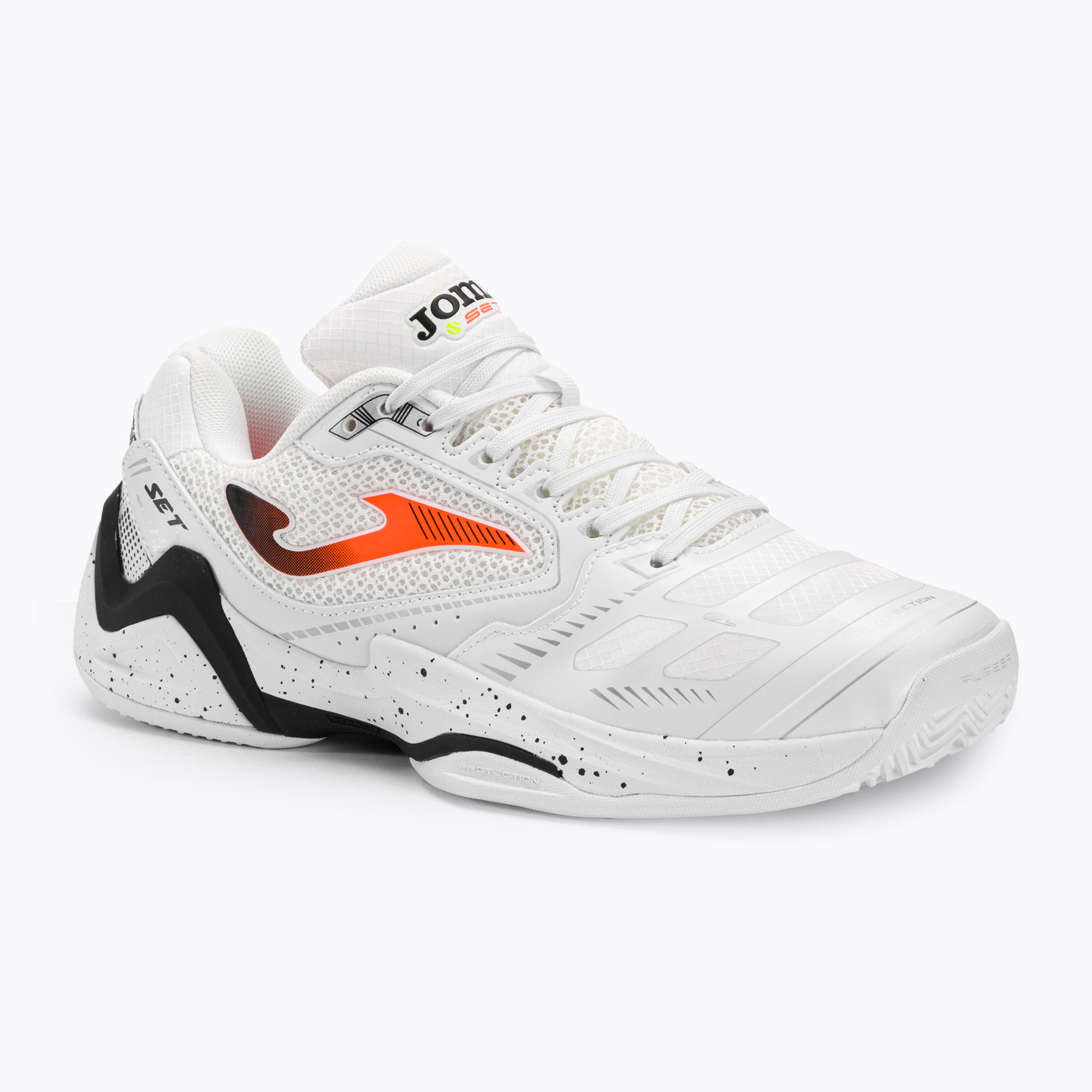 Pánska tenisová obuv Joma Set white/orange/black