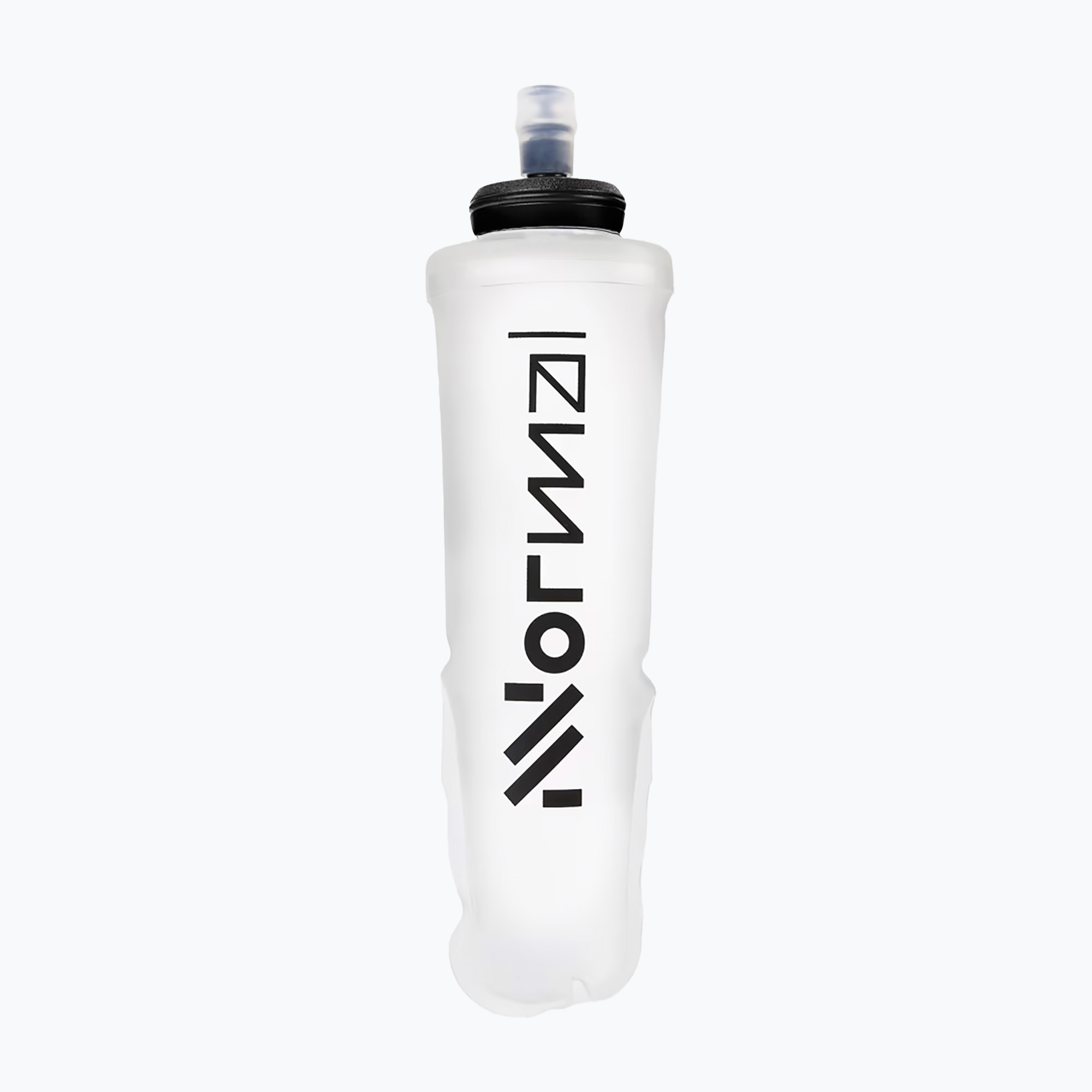 Mäkká fľaša na vodu na behanie NNormal Fľaša na vodu 500 ml priehľadná (Water Flask 500 ml N1AWF01)