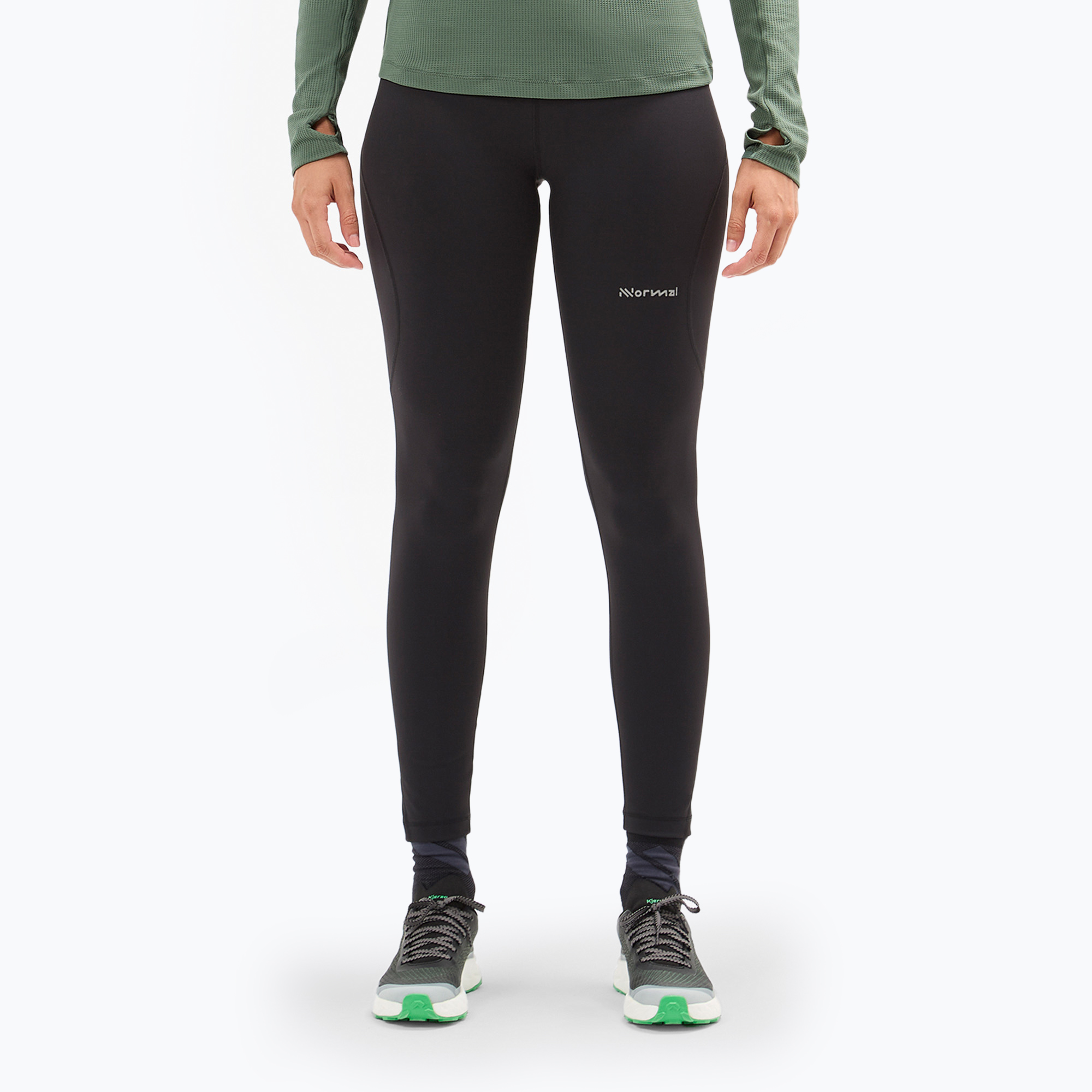 Dámske bežecké legíny NNormal Active black (Active N2CWAT1-001)