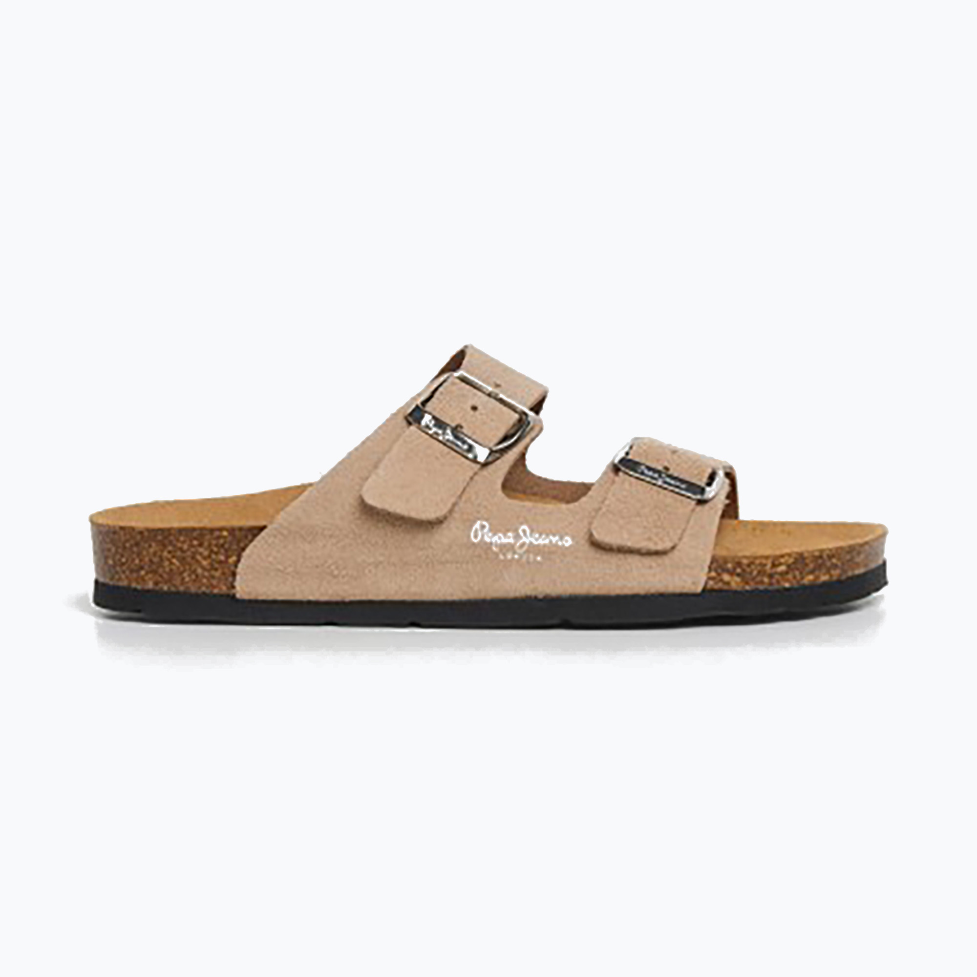 Pepe Jeans Oban Suede white dámske žabky (Oban Suede PLS80009)
