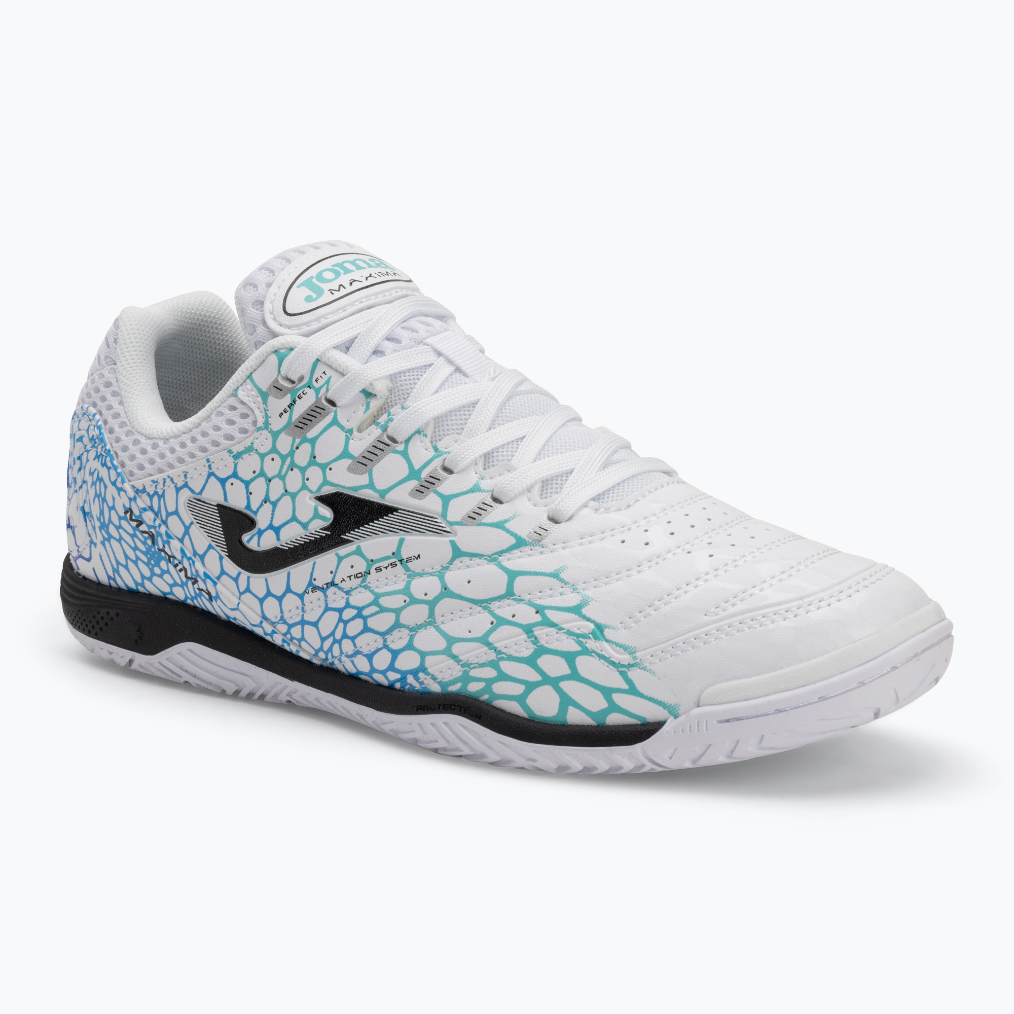Pánske kopačky Joma Maxima IN white/turquoise