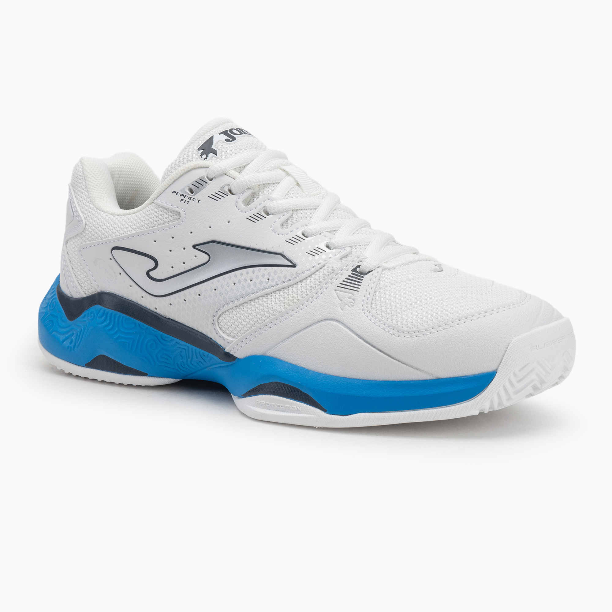 Pánské tenisové boty Joma Master 1000 C white/ royal blue (Master 1000 C TM100S2532C)