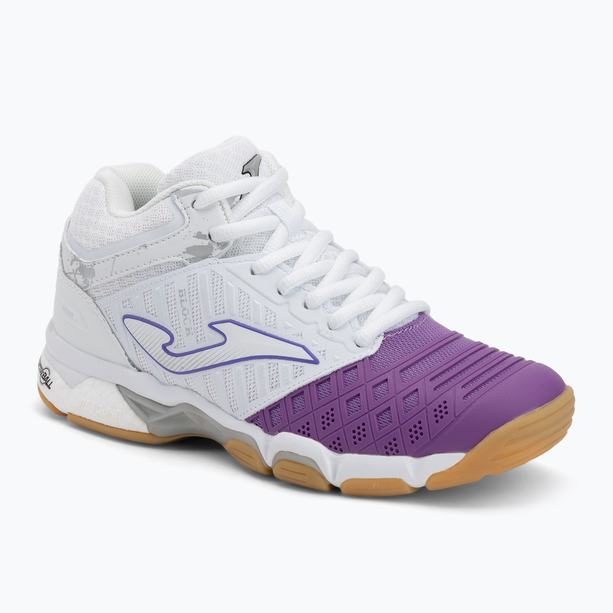 Dámska volejbalová obuv Joma V.Blok white/violet (V.Blok VBLOLS2532)