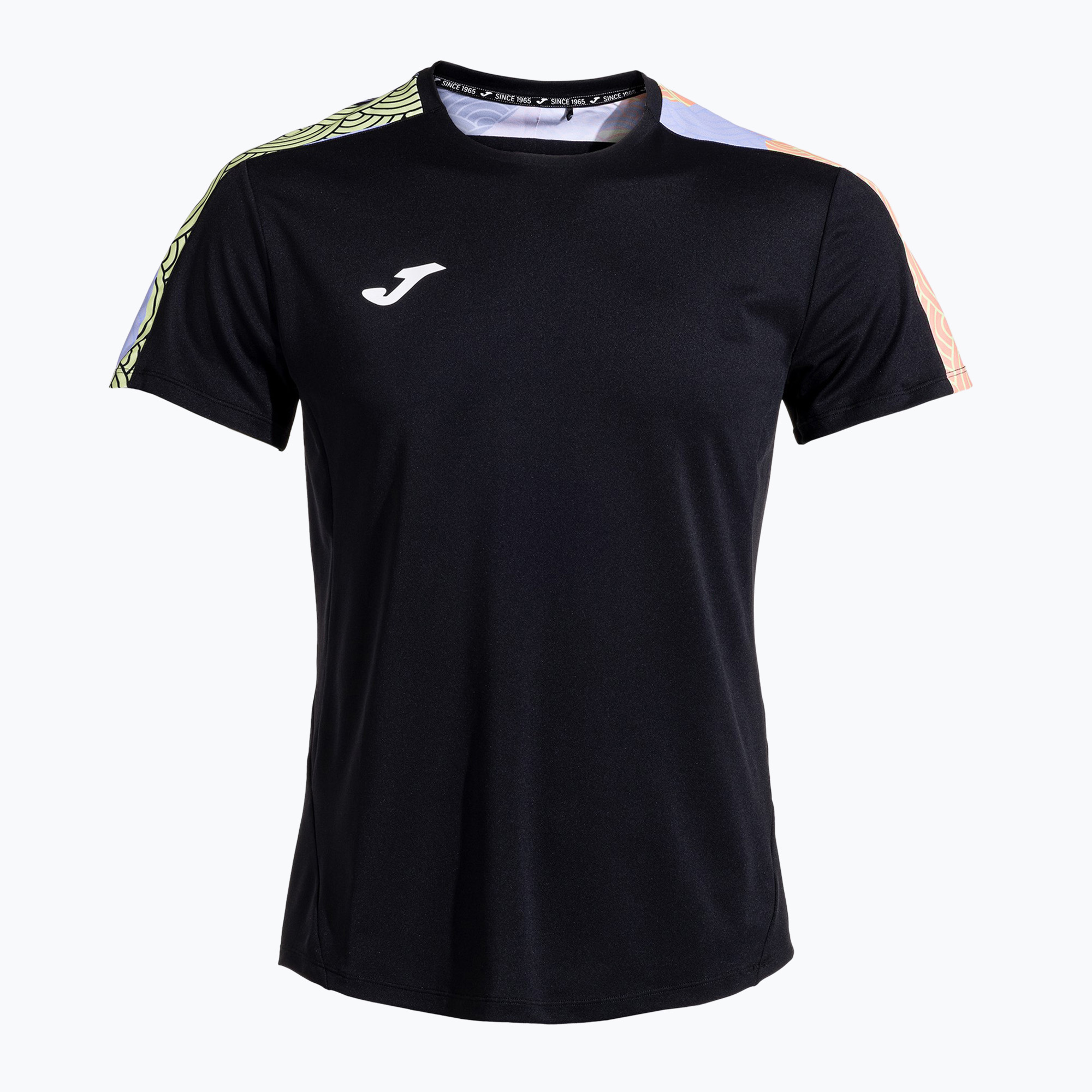 Pánske tenisové tričko Joma Challenge black (Challenge 104042.100)