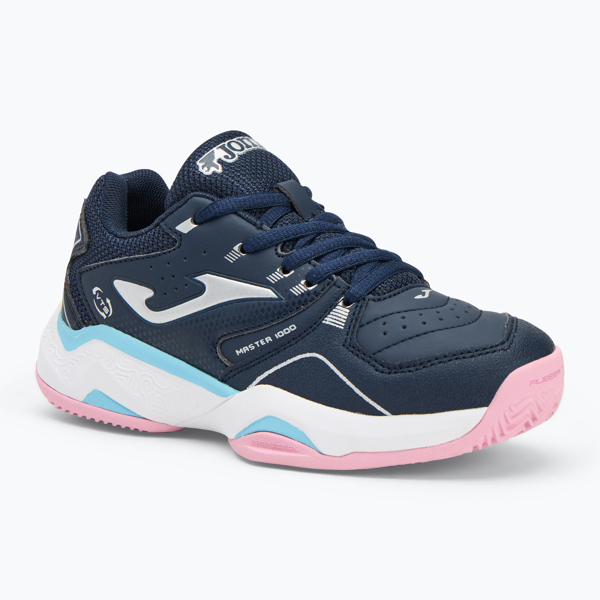 Detská tenisová obuv Joma Master 1000 JR C navy blue/ pink (Master 1000 JR C JMATS2533C)