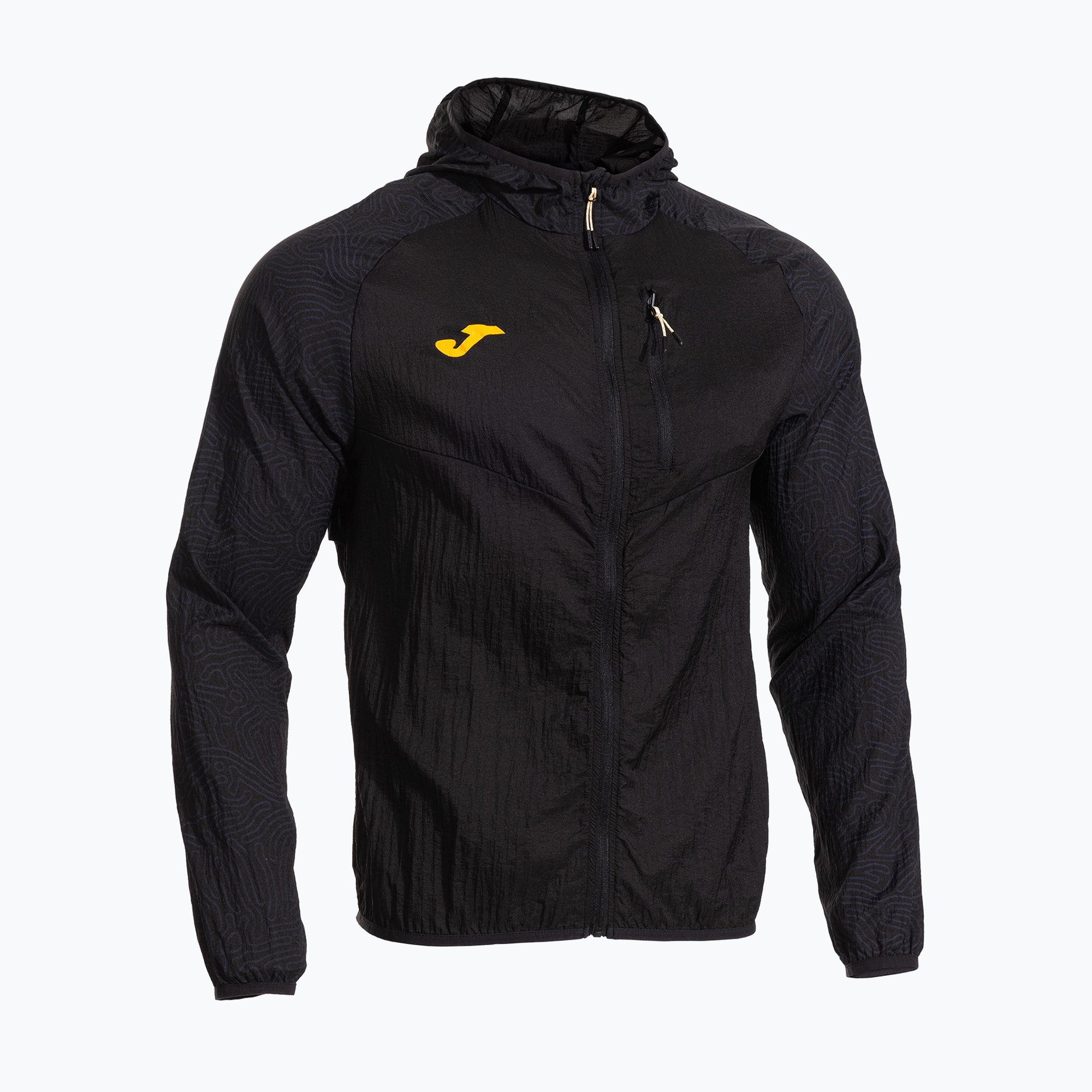 Pánska bežecká bunda Joma R-Trail Nature Raincoat black