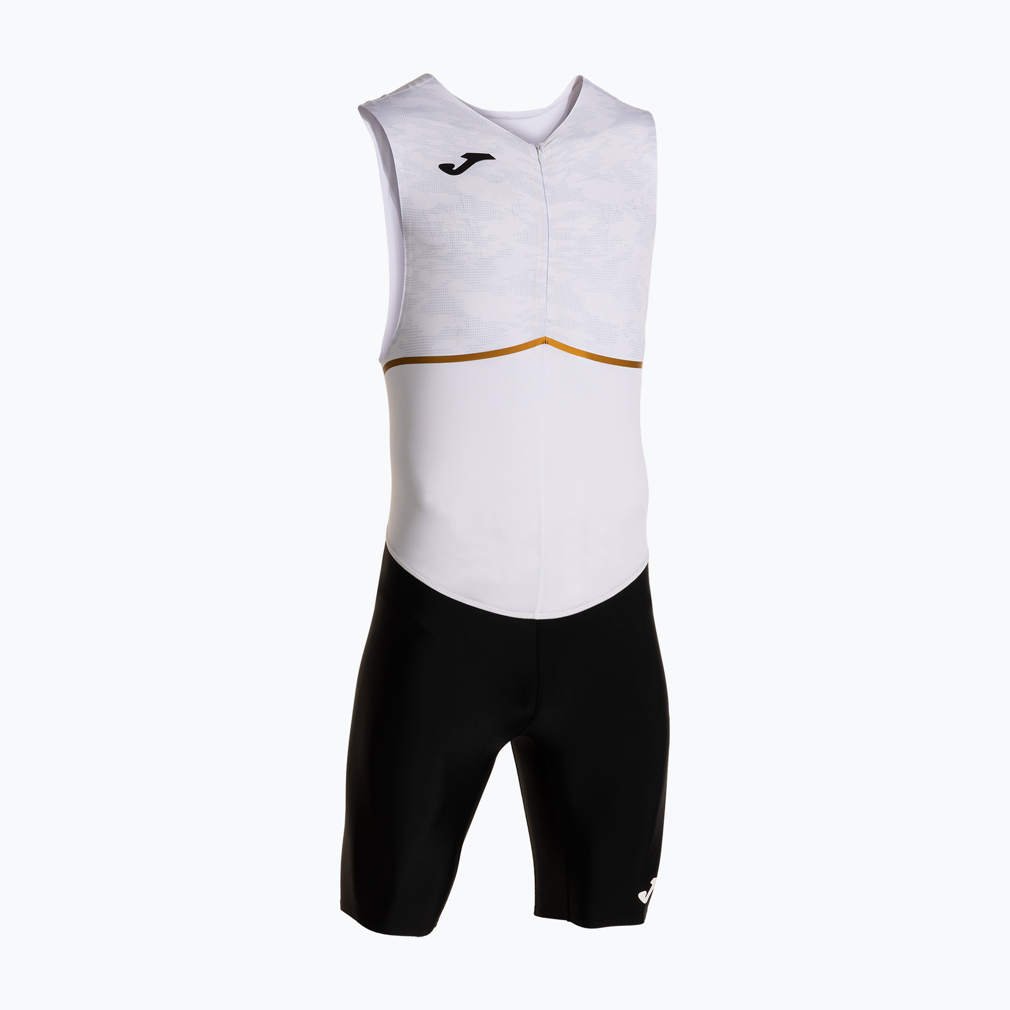 Pánsky triatlonový oblek Joma Record III Bodysuit white/black (Record III Bodysuit 104293.201)