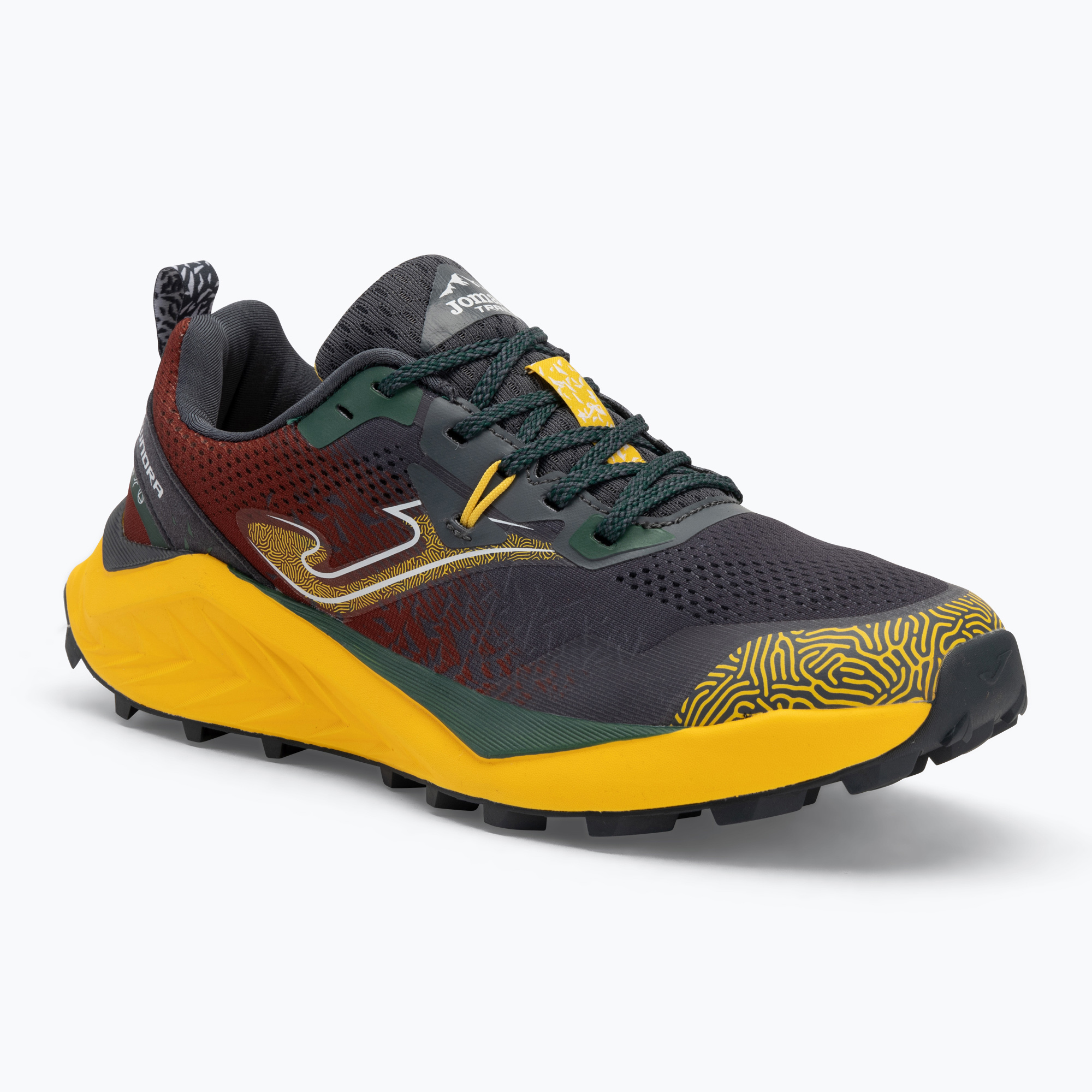 Pánske bežecké topánky Joma Tundra black/garnet (Tundra TKTUNS2522)