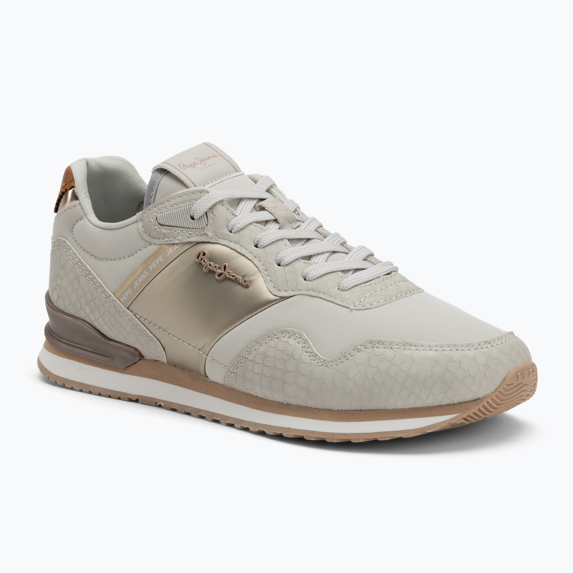 Dámske topánky Pepe Jeans London Mix whitewash/white (London Mix PLS40044)