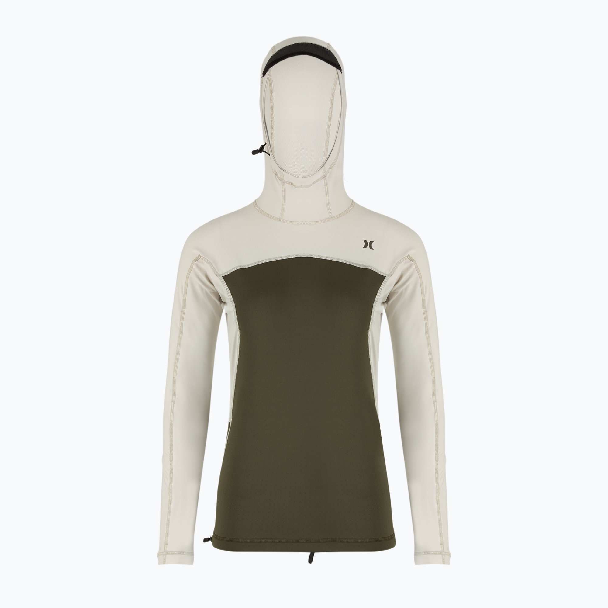 Pánske tričko Hurley Coast Guard Surf Top s kapucňou na plávanie s dlhým rukávom (Coast Guard Hooded Surf Top MAT0000770-H304)