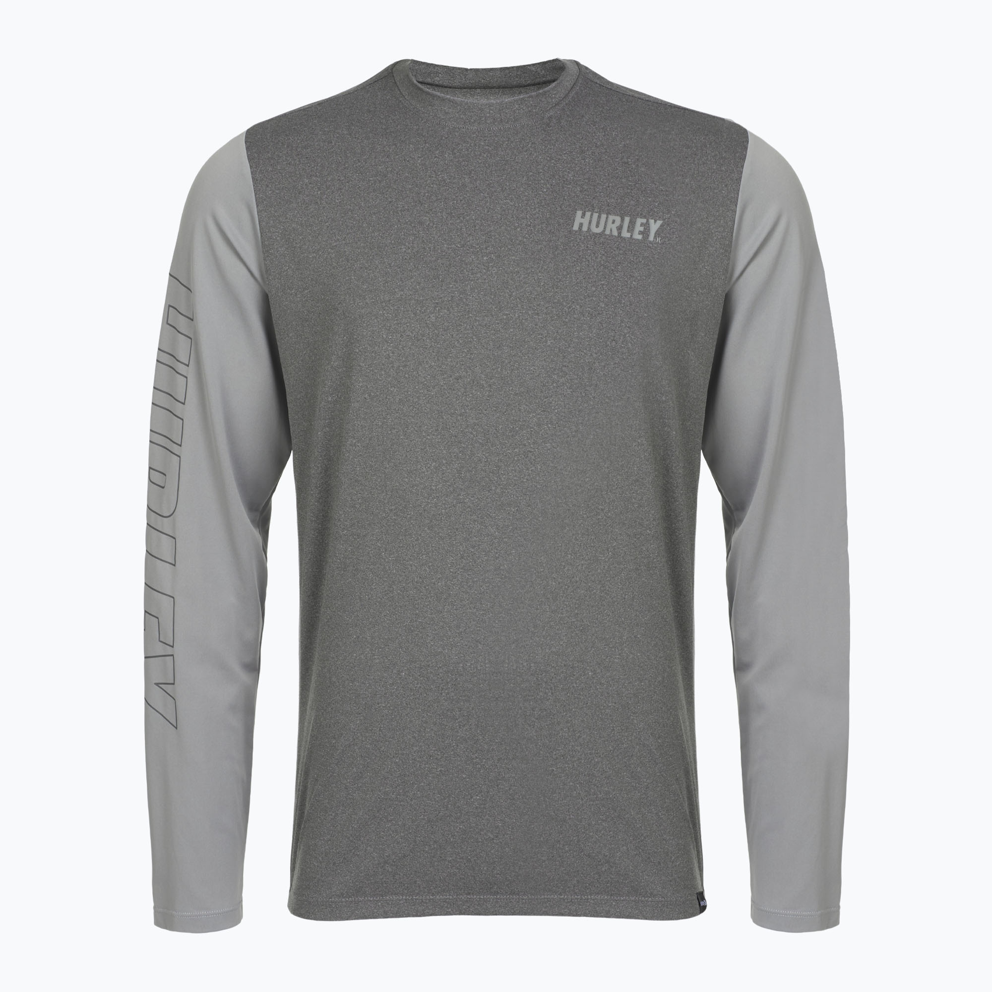 Hurley pánske dlhé rukávy H2O-Dri Easton ion grey heather