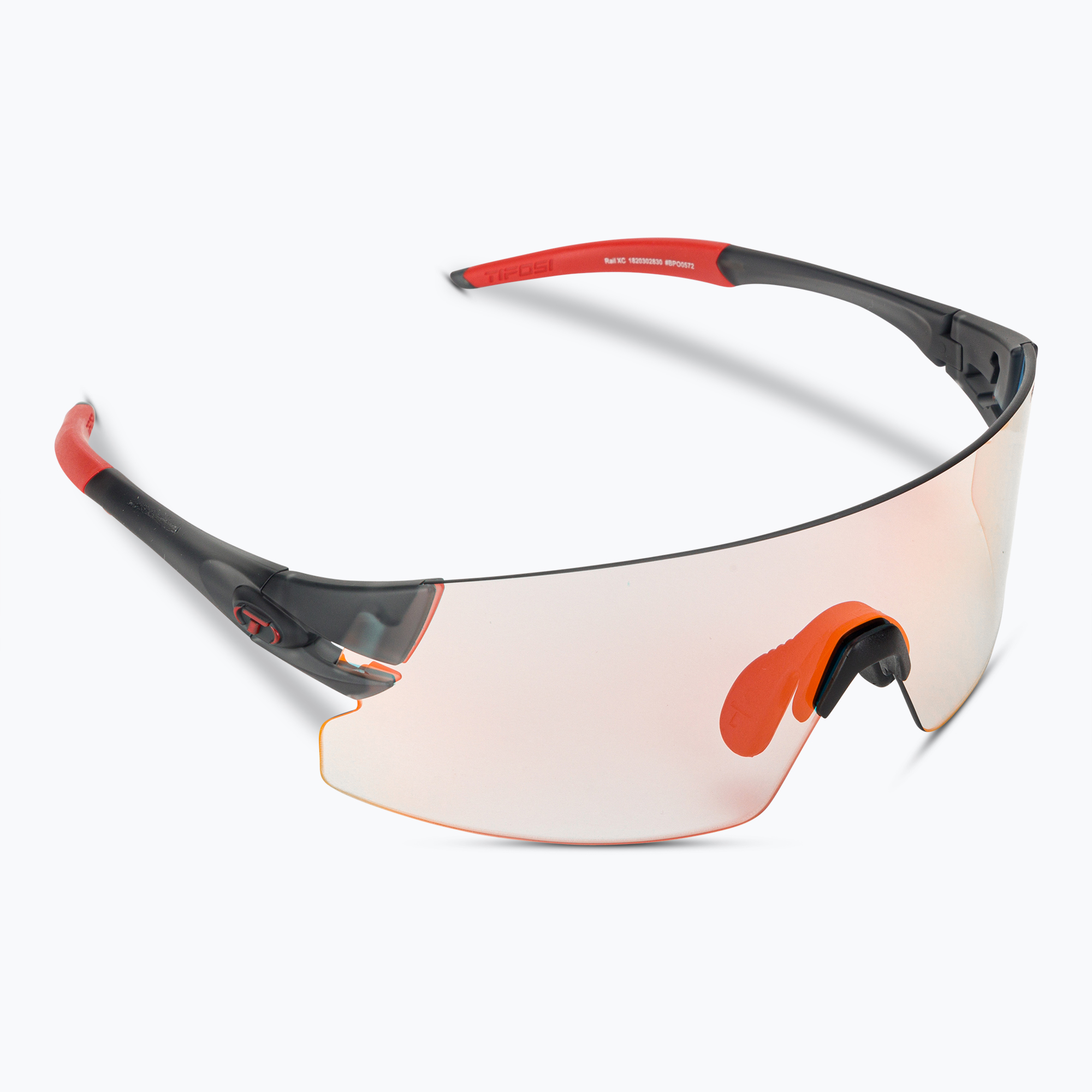 Cyklistické fotochromatické okuliare Tifosi Rail Xc Clarion Fototec satin vapor/clarion red (Rail XC Fototec 1820302830)