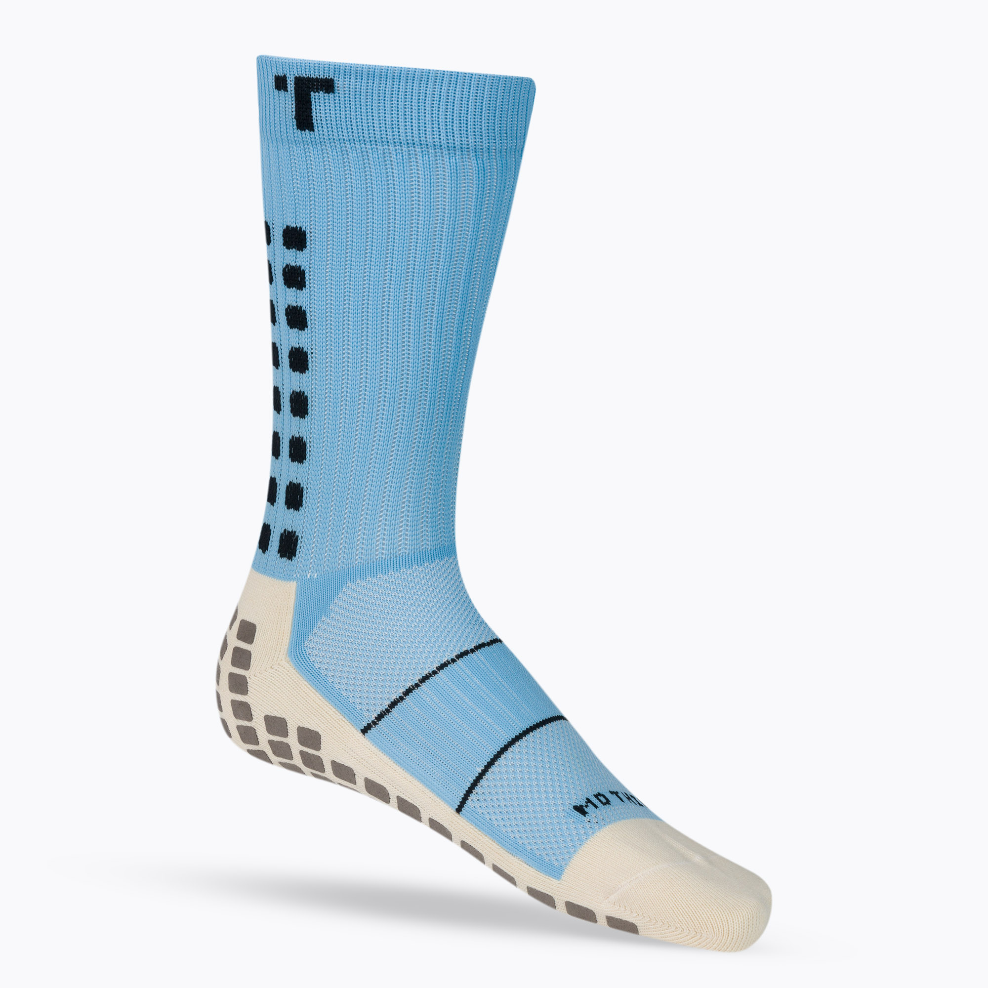 TRUsox Mid-Calf Thin svetlomodré futbalové ponožky CRW300 (Mid-Calf Thin CRW300)