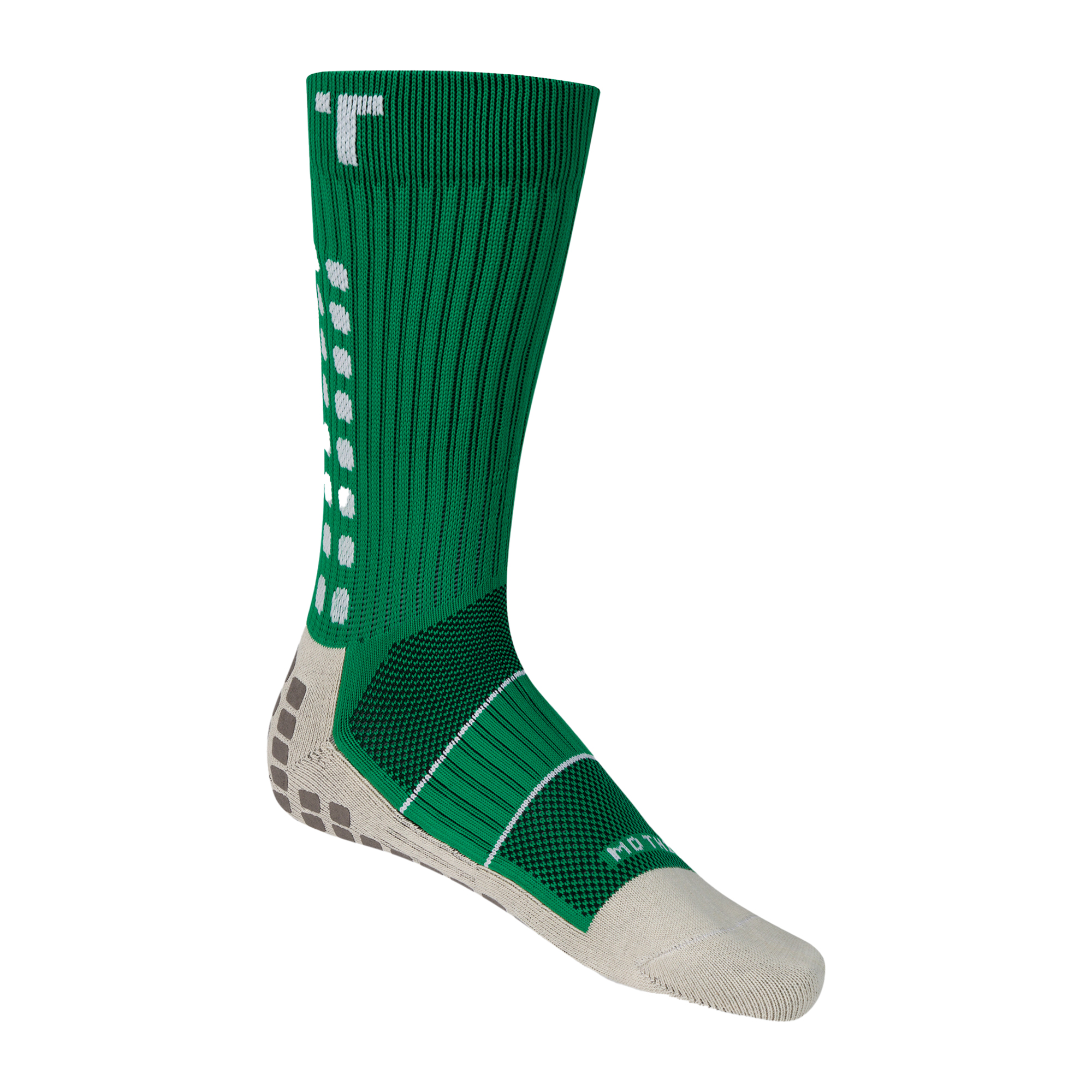TRUsox Mid-Calf Tenké zelené futbalové ponožky CRW300 (Mid-Calf Thin CRW300)
