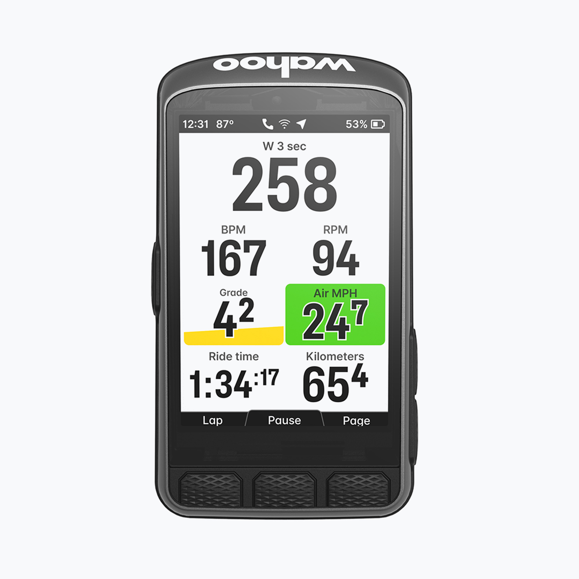 Navigácia na bicykel Wahoo Elemnt Ace GPS (Elemnt Ace GPS WFCC7)