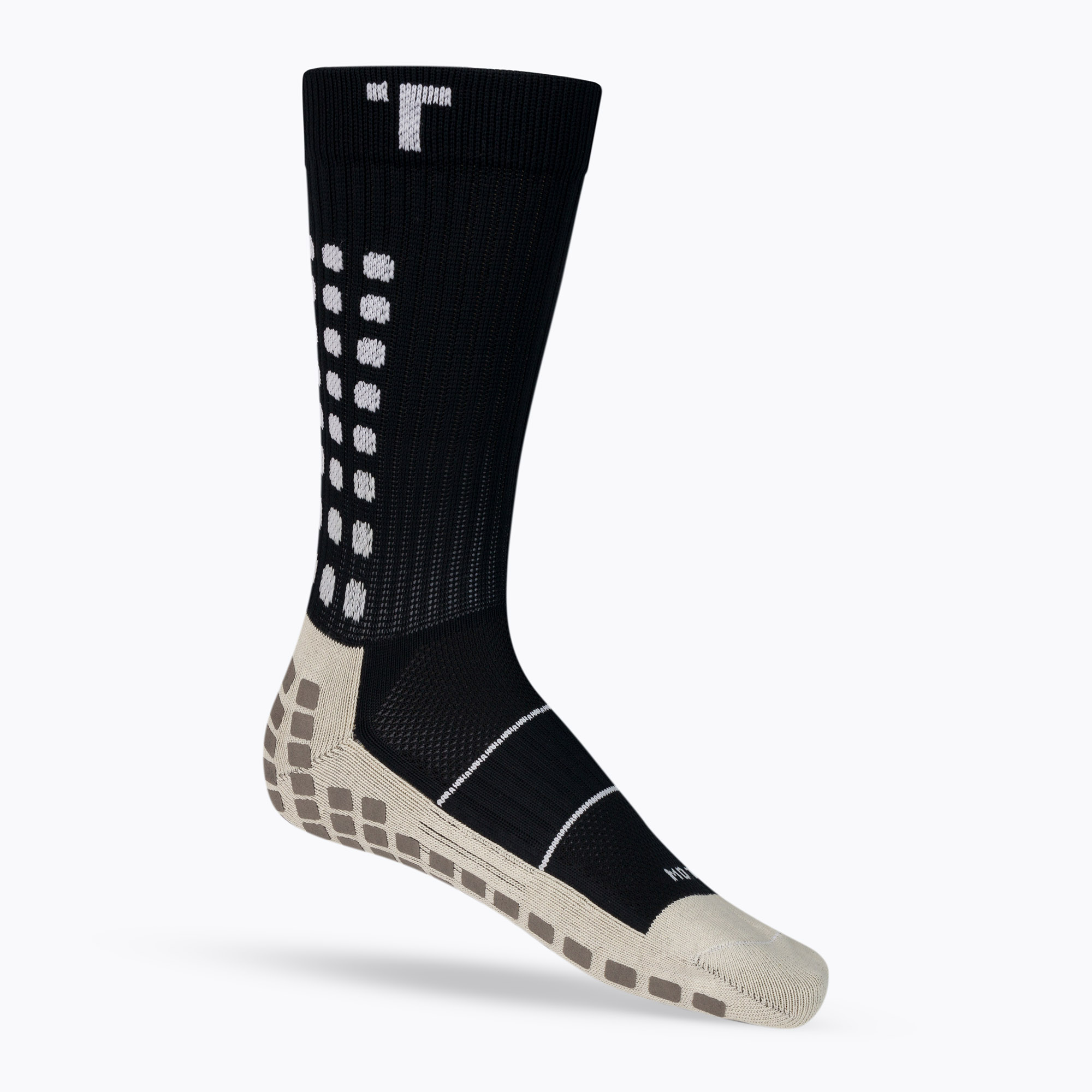 TRUsox Mid-Calf Tenké futbalové ponožky čierne CRW300 (Mid-Calf Thin CRW300)