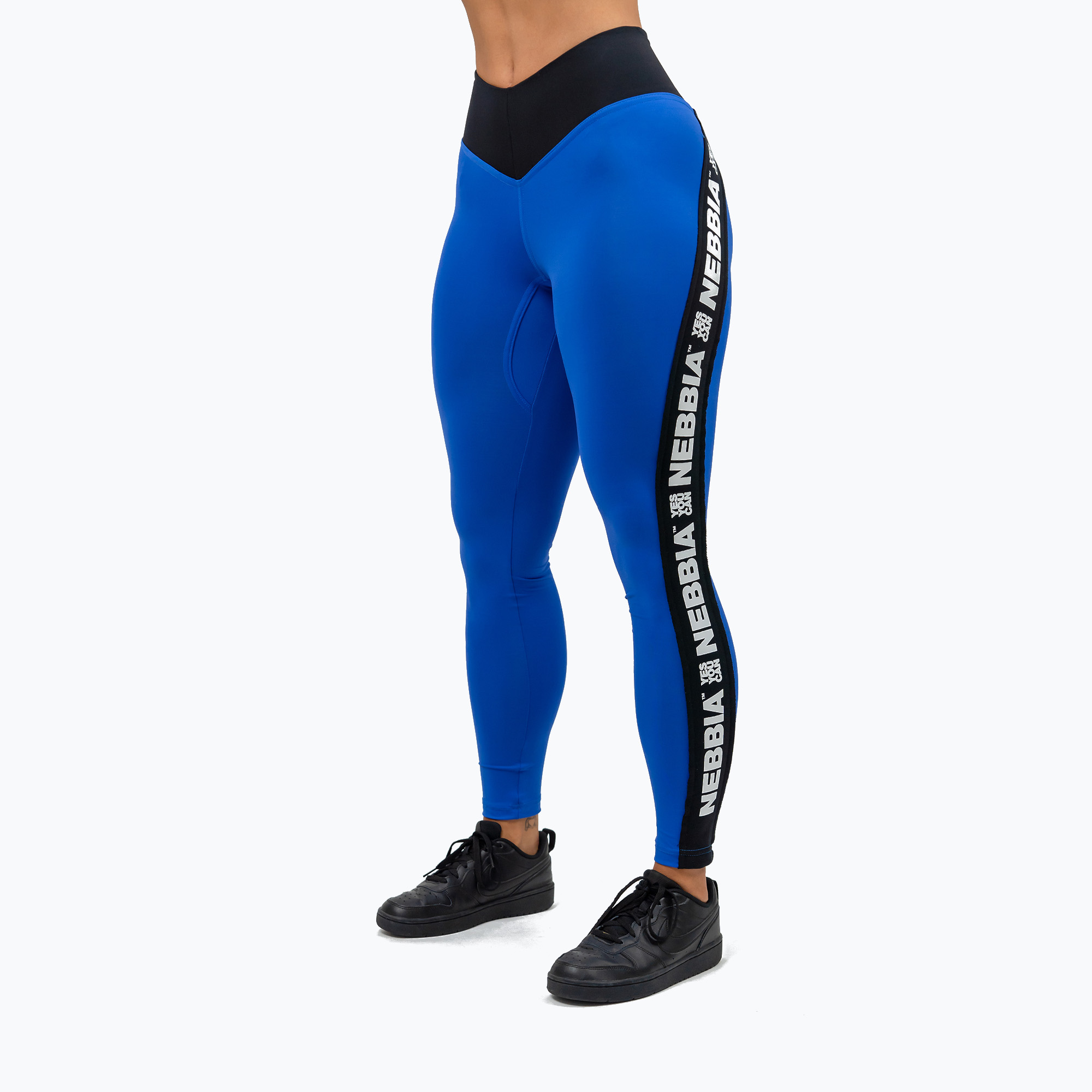 Dámske tréningové legíny NEBBIA Iconic blue (Iconic 209)